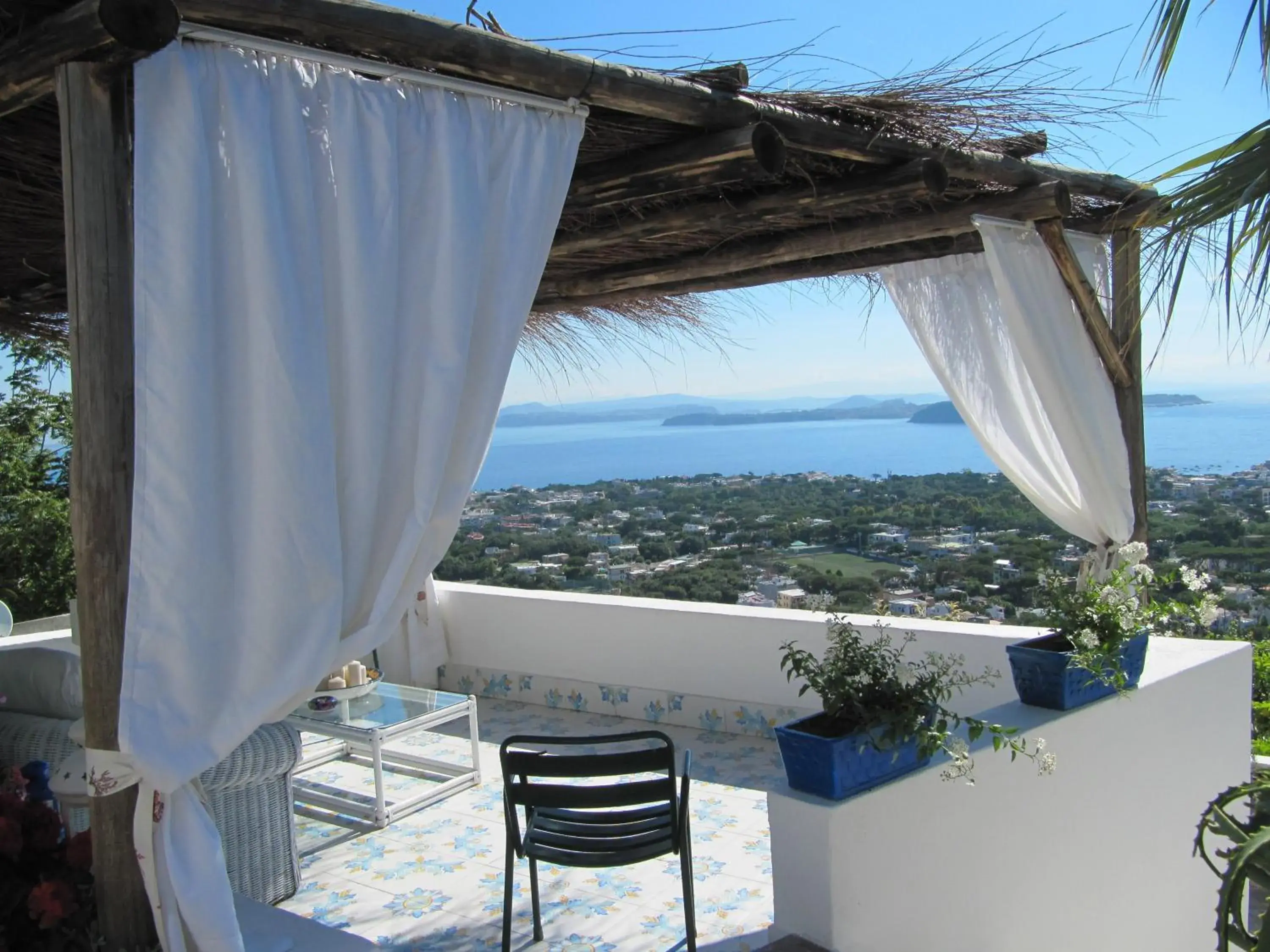 Patio in Relais Bijoux Ischia