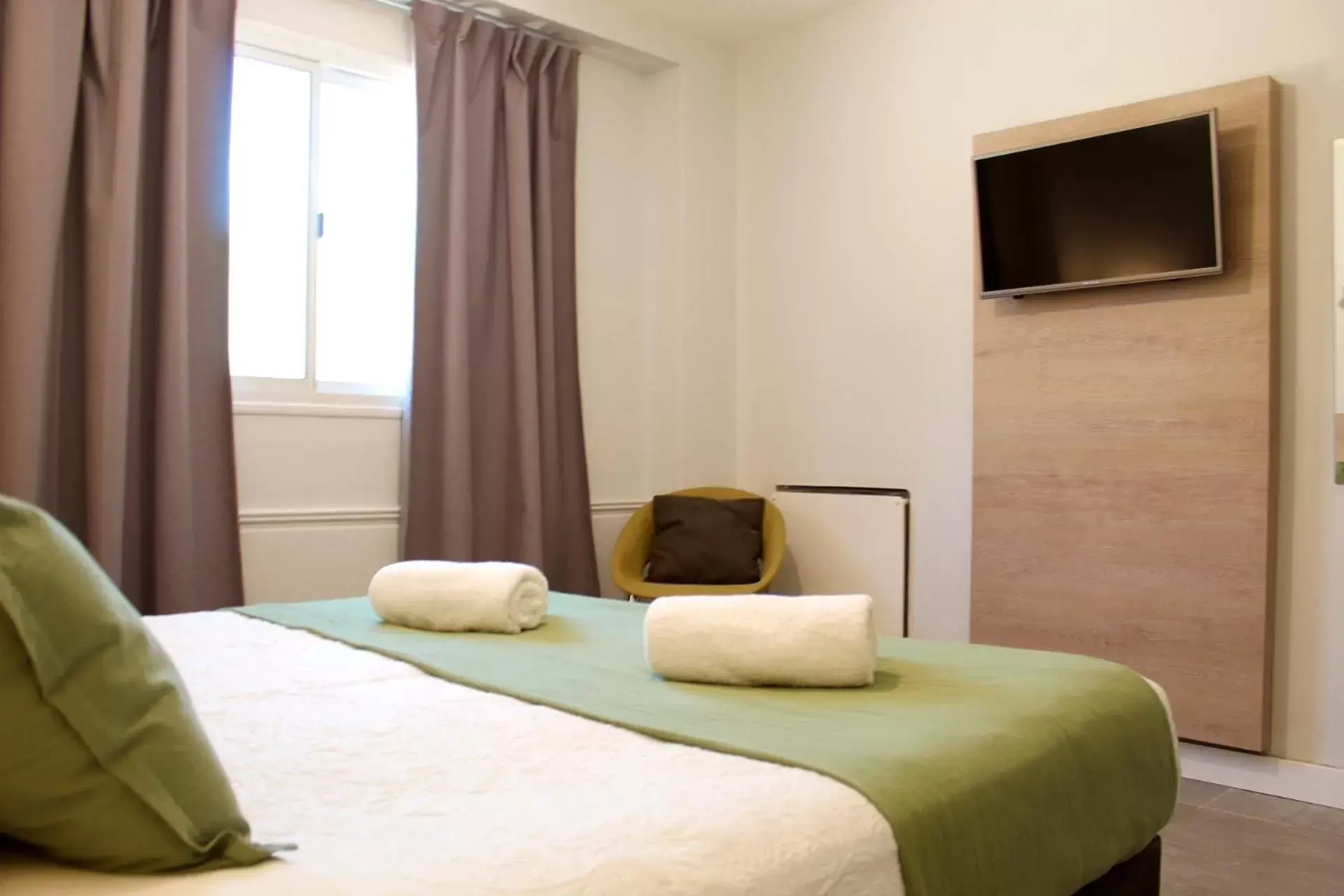 Bedroom, Bed in Soltigua Apart Hotel Mendoza Bedroom, Bed in Soltigua Apart Hotel Mendoza