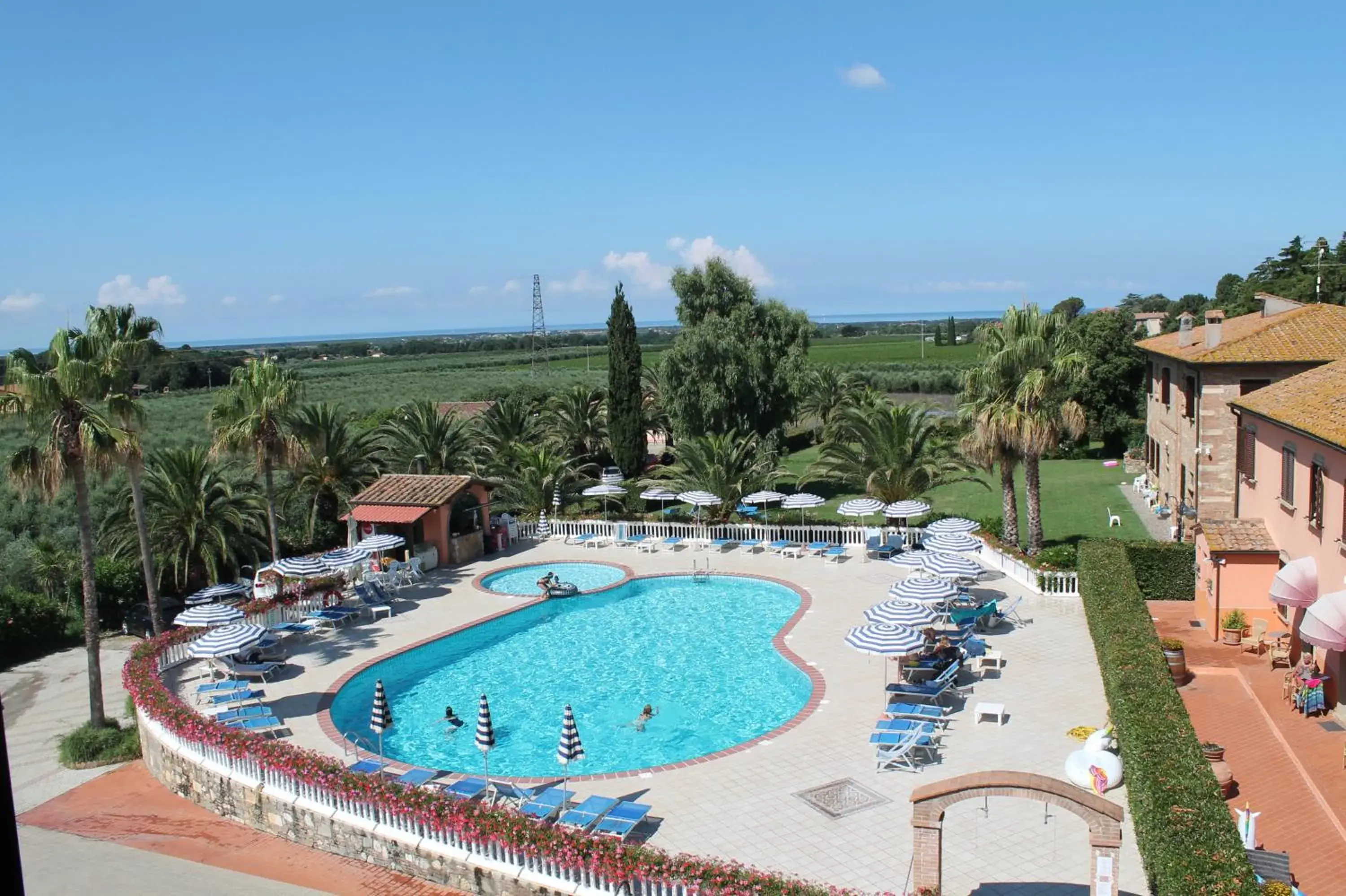 Pool View in Agrihotel Elisabetta