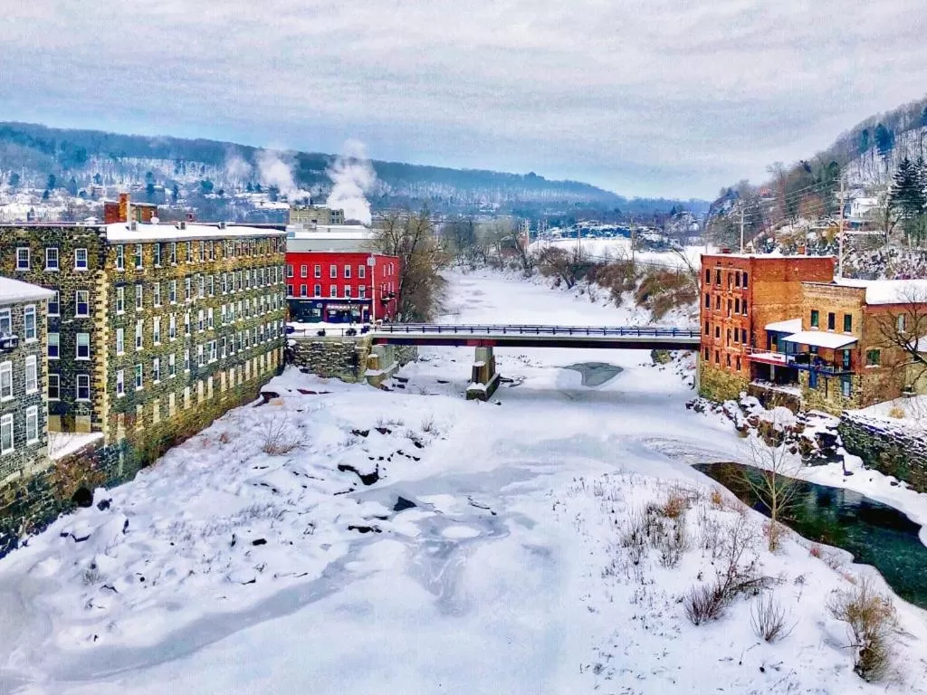 View (from property/room), Winter in The Inn at Stone Mill