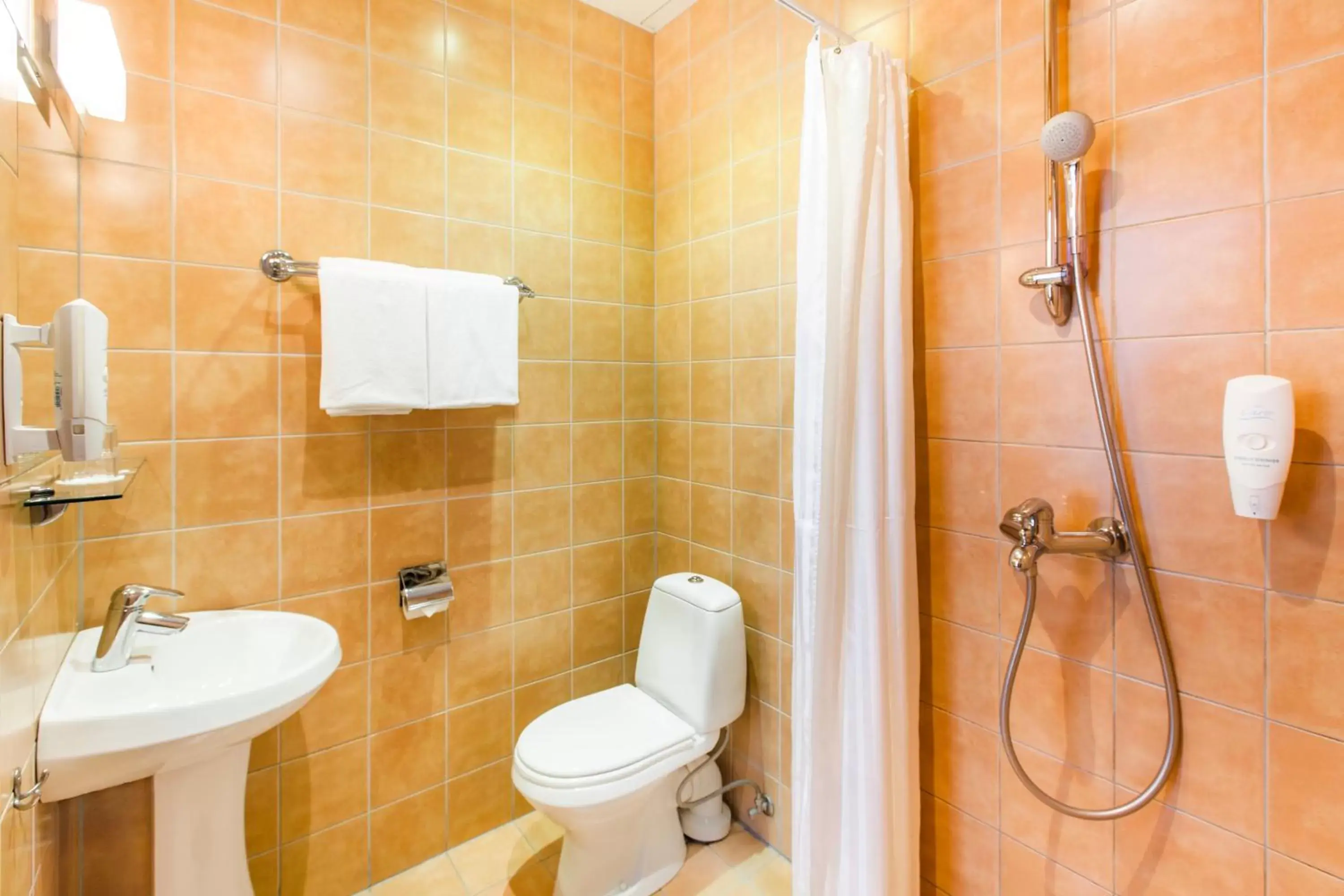 Bathroom in City Hotel Tallinn by Unique Hotels