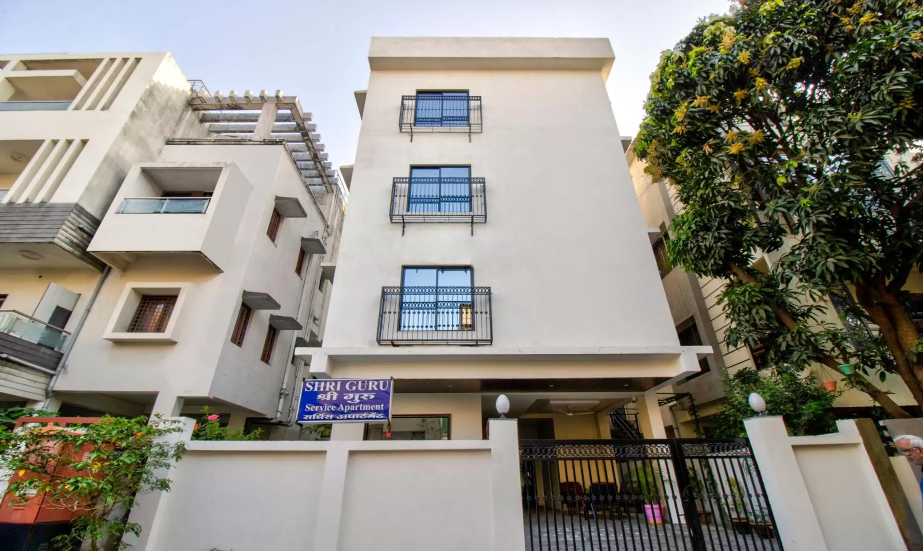 Property building in Itsy Hotels Shri Guru Service Apartment Property building in Itsy Hotels Shri Guru Service Apartment