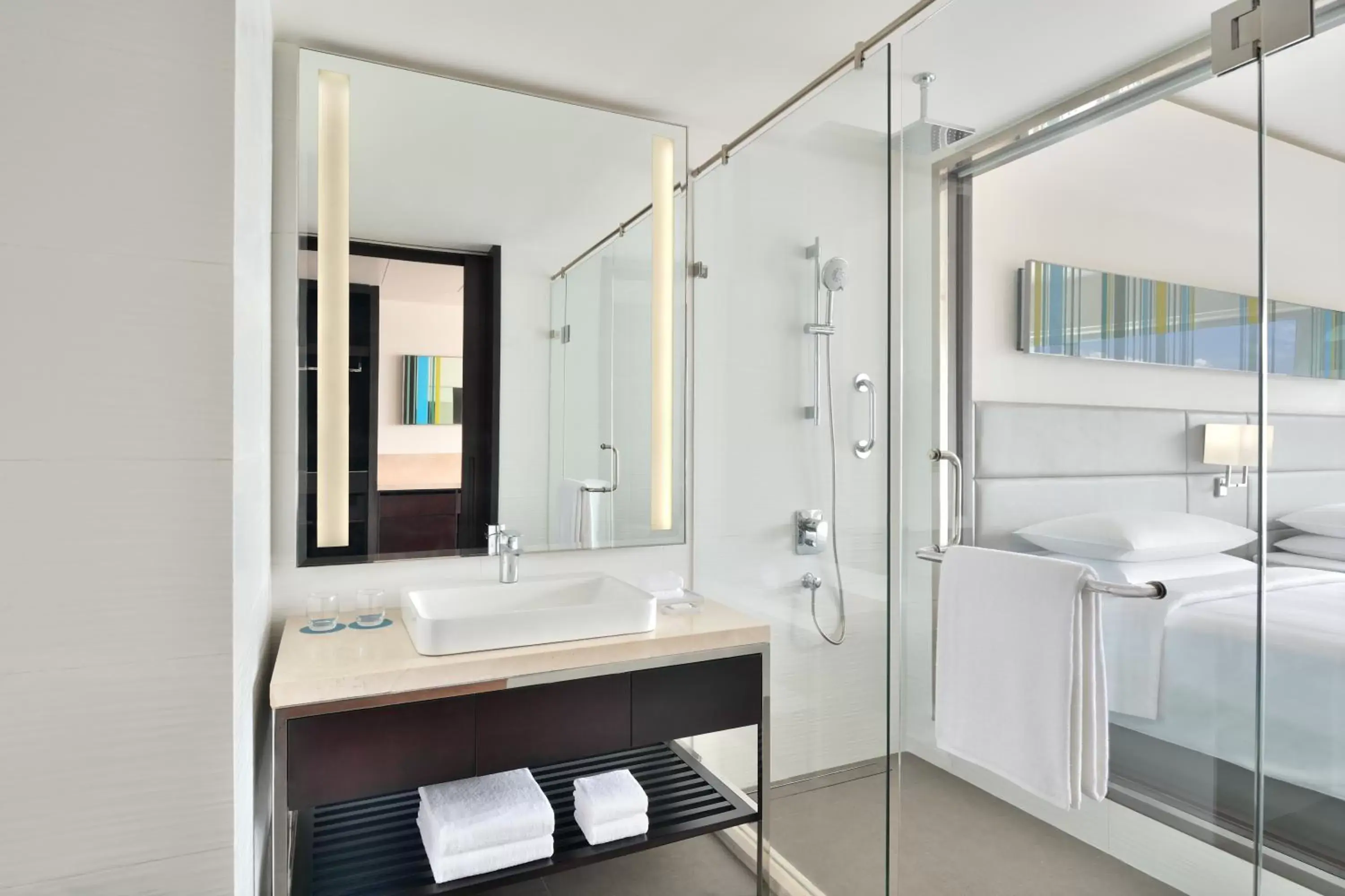 Bathroom in Courtyard by Marriott Navi Mumbai