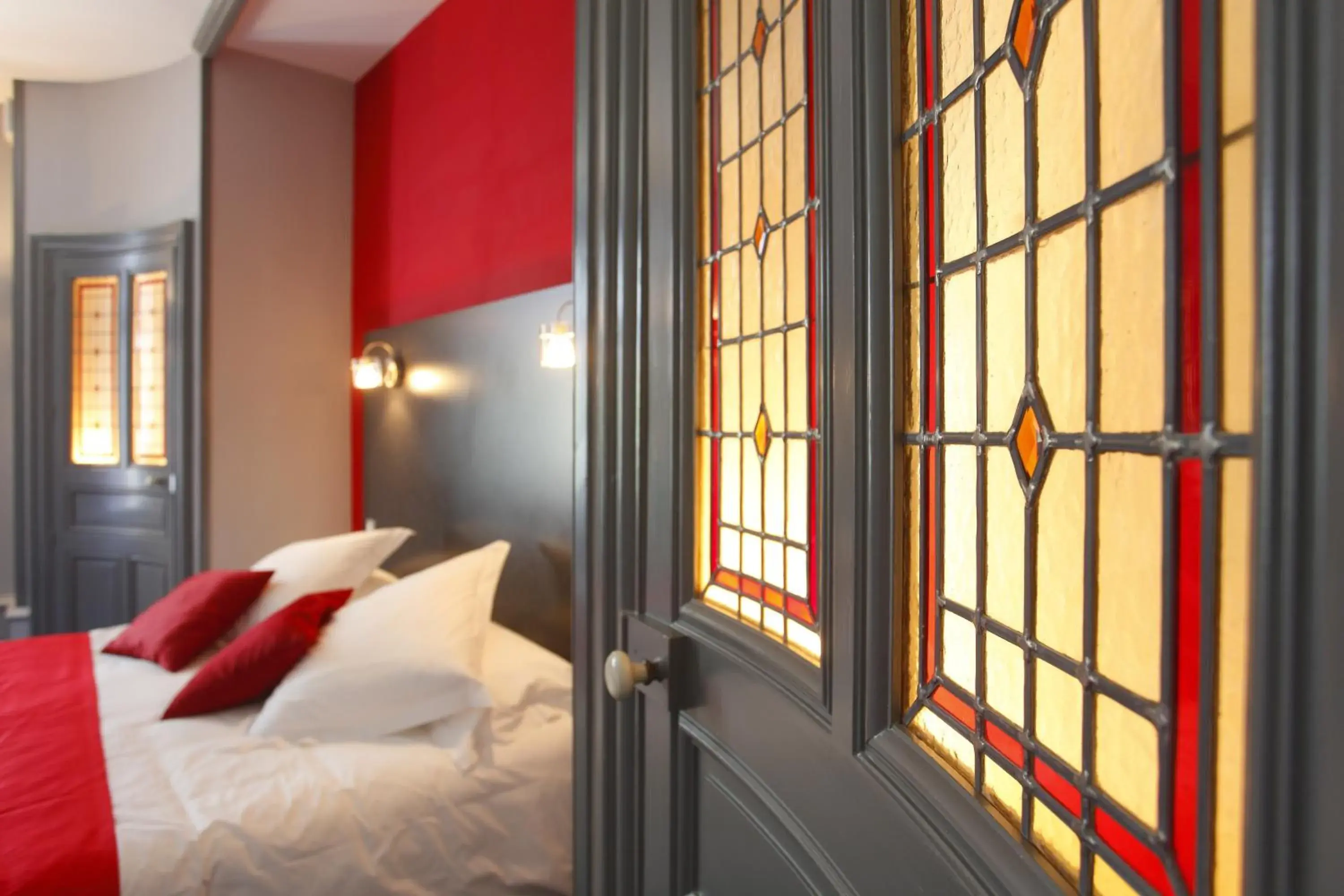 Bedroom, Bed in Hotel Château de la Barbinière