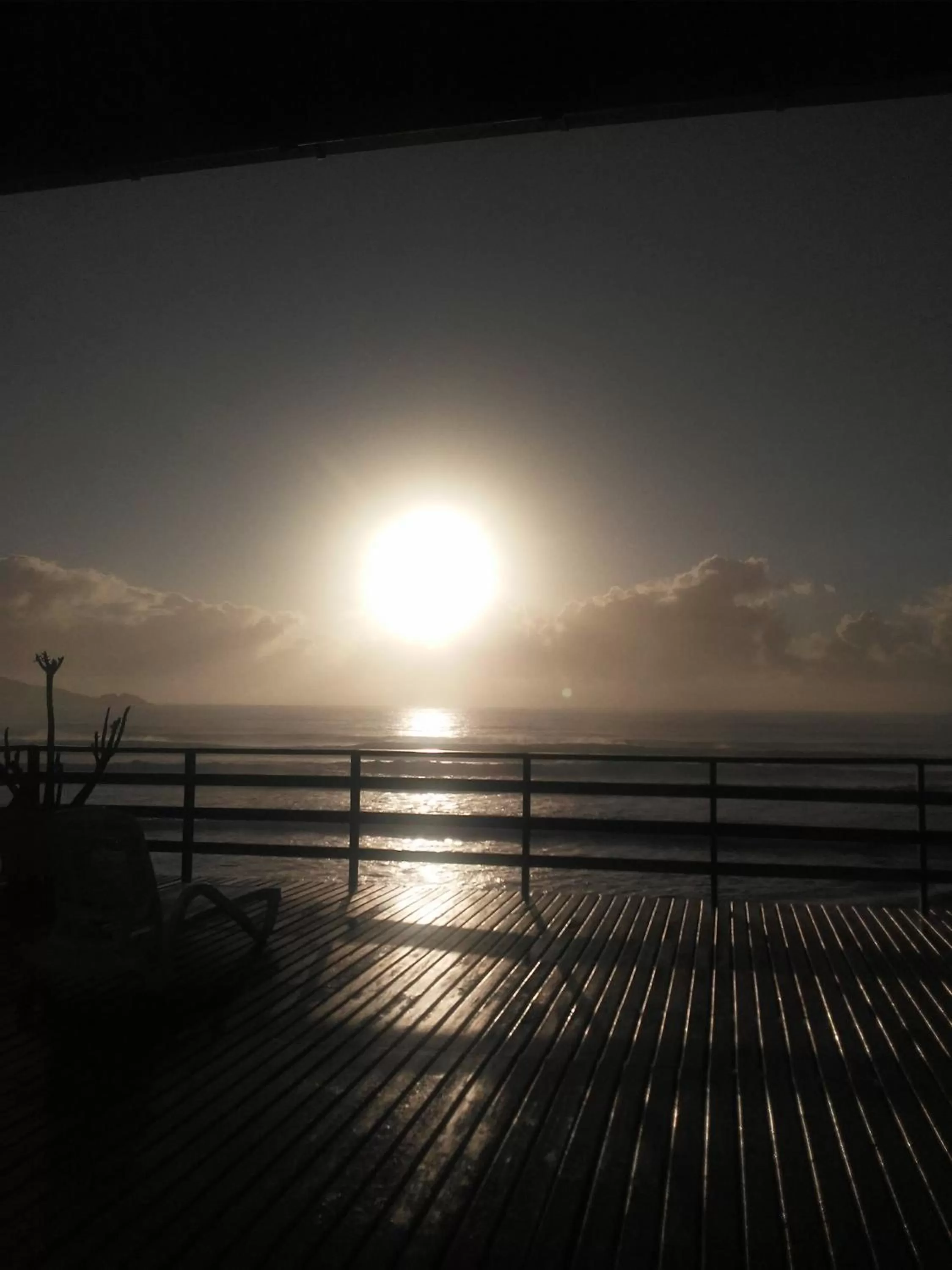 Sunrise in Hibisco Guest House