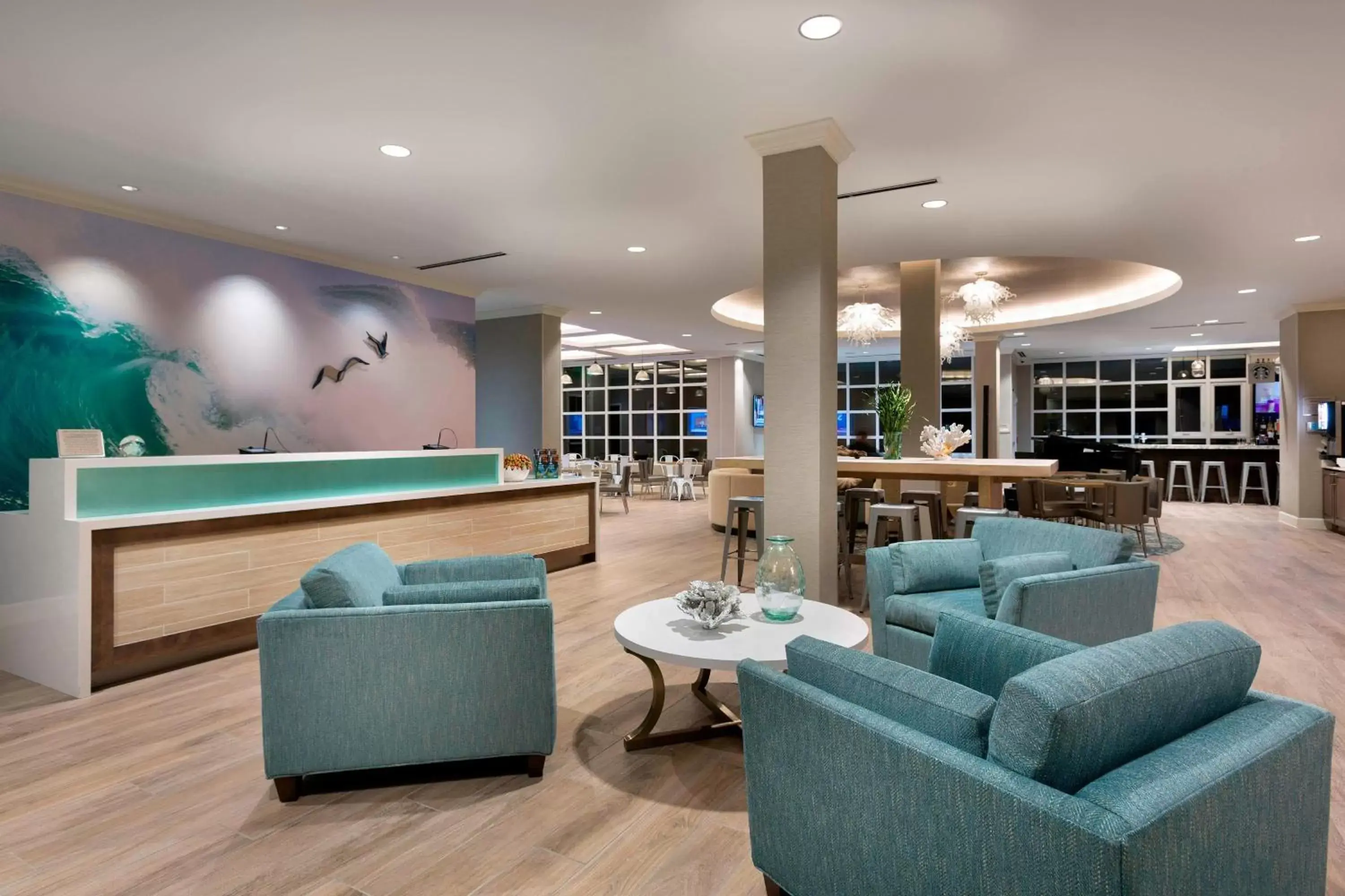Lobby or reception in SpringHill Suites by Marriott New Smyrna Beach