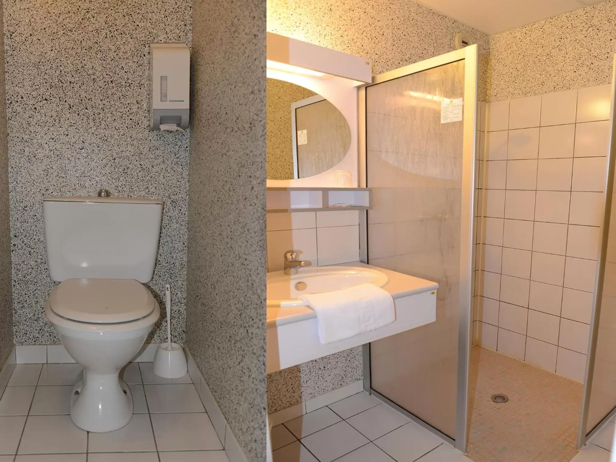 Toilet, Bathroom in Hôtel Le Galion