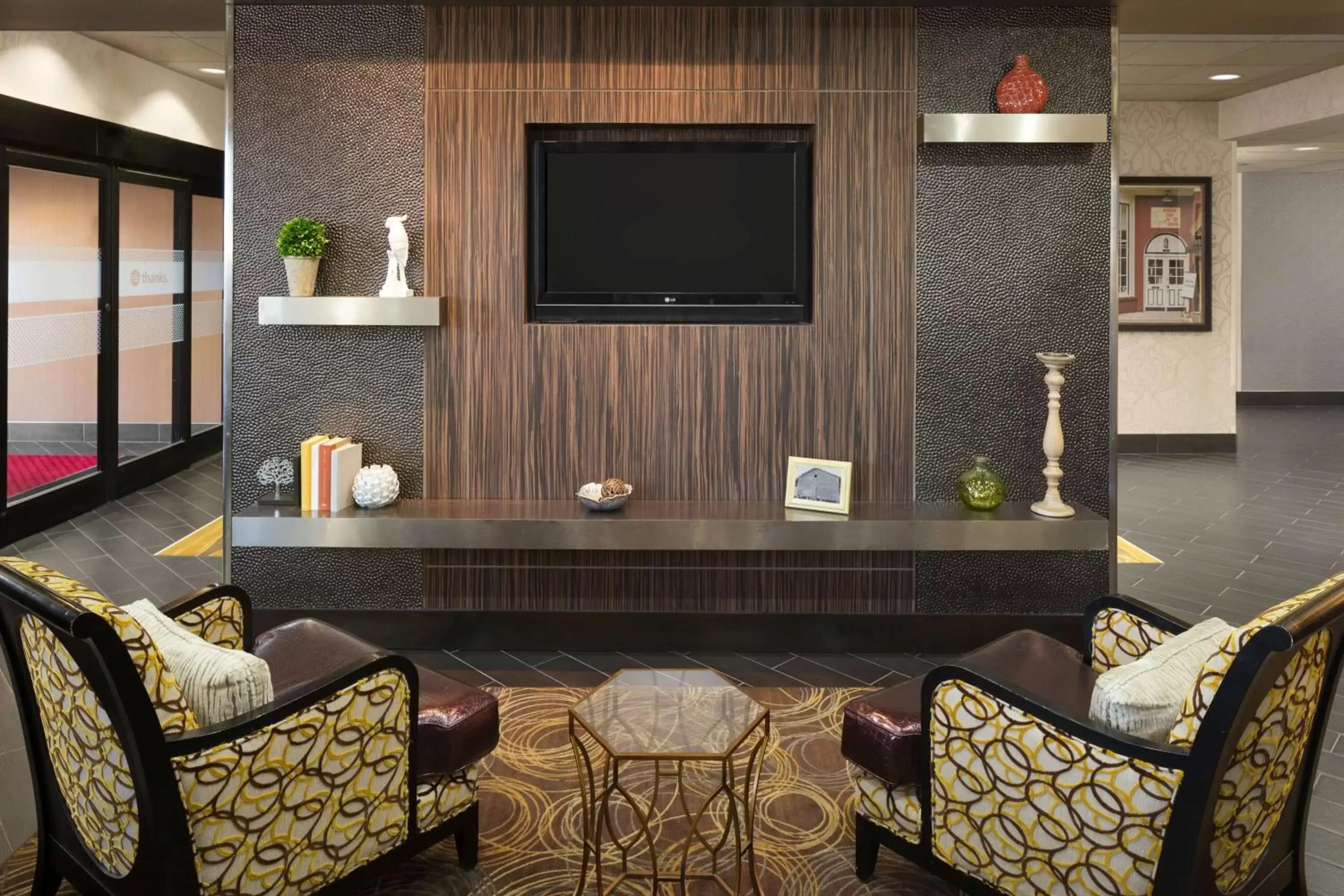 Lobby or reception, TV/Entertainment Center in Hampton Inn Pell City