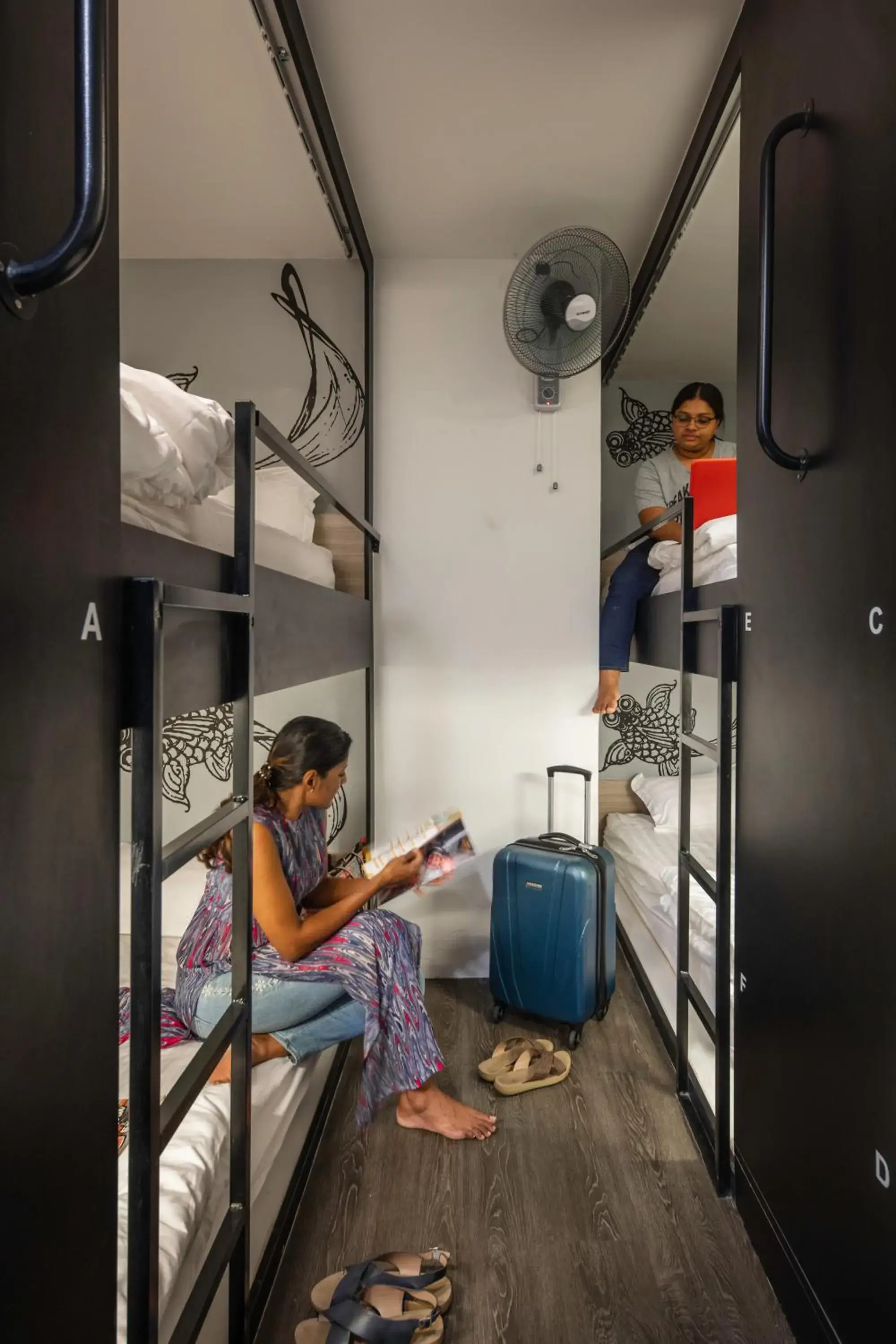 bunk bed in Kitez Hotel & Bunkz bunk bed in Kitez Hotel & Bunkz