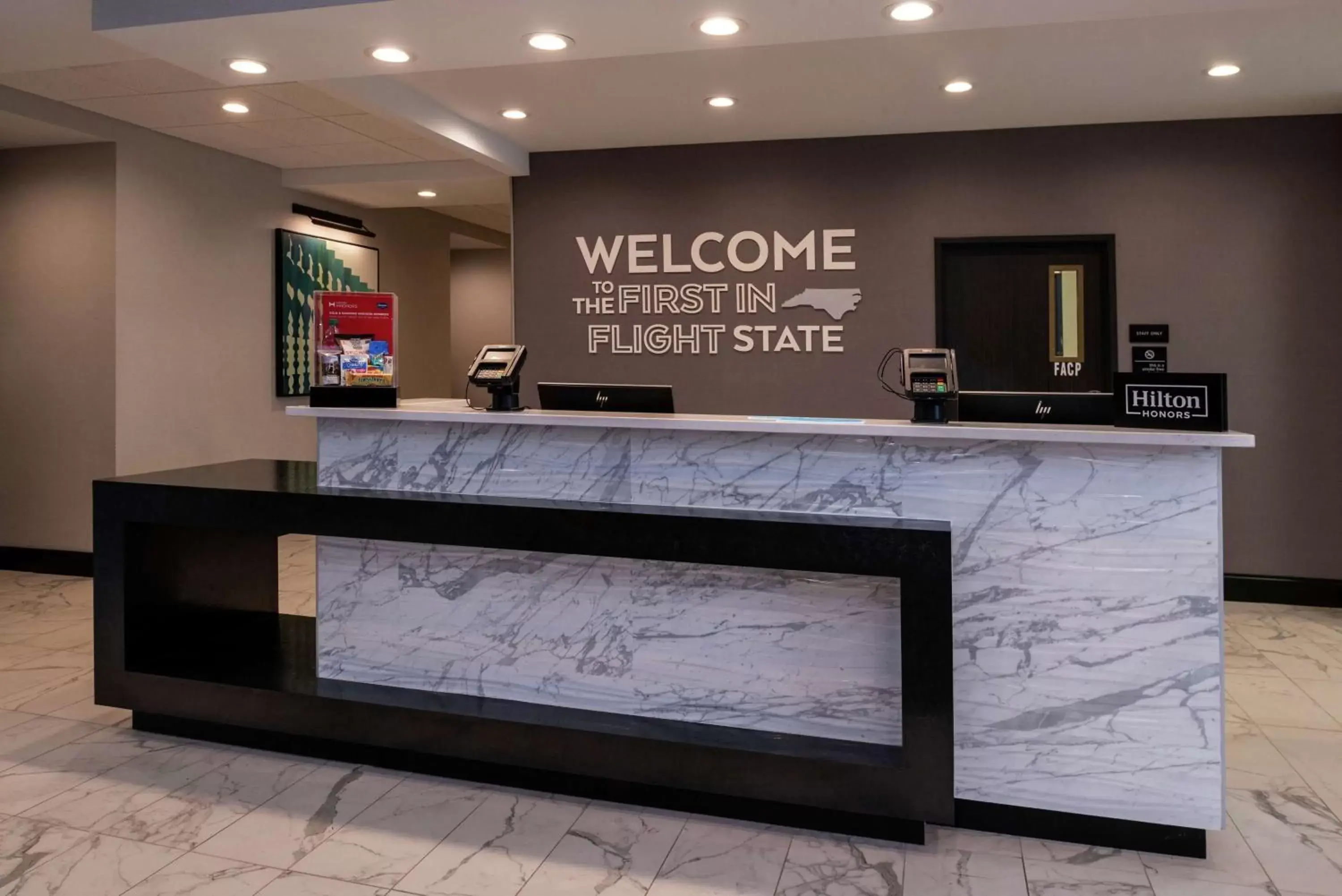 Lobby or reception, Lobby/Reception in Hampton Inn & Suites Winston-Salem Downtown