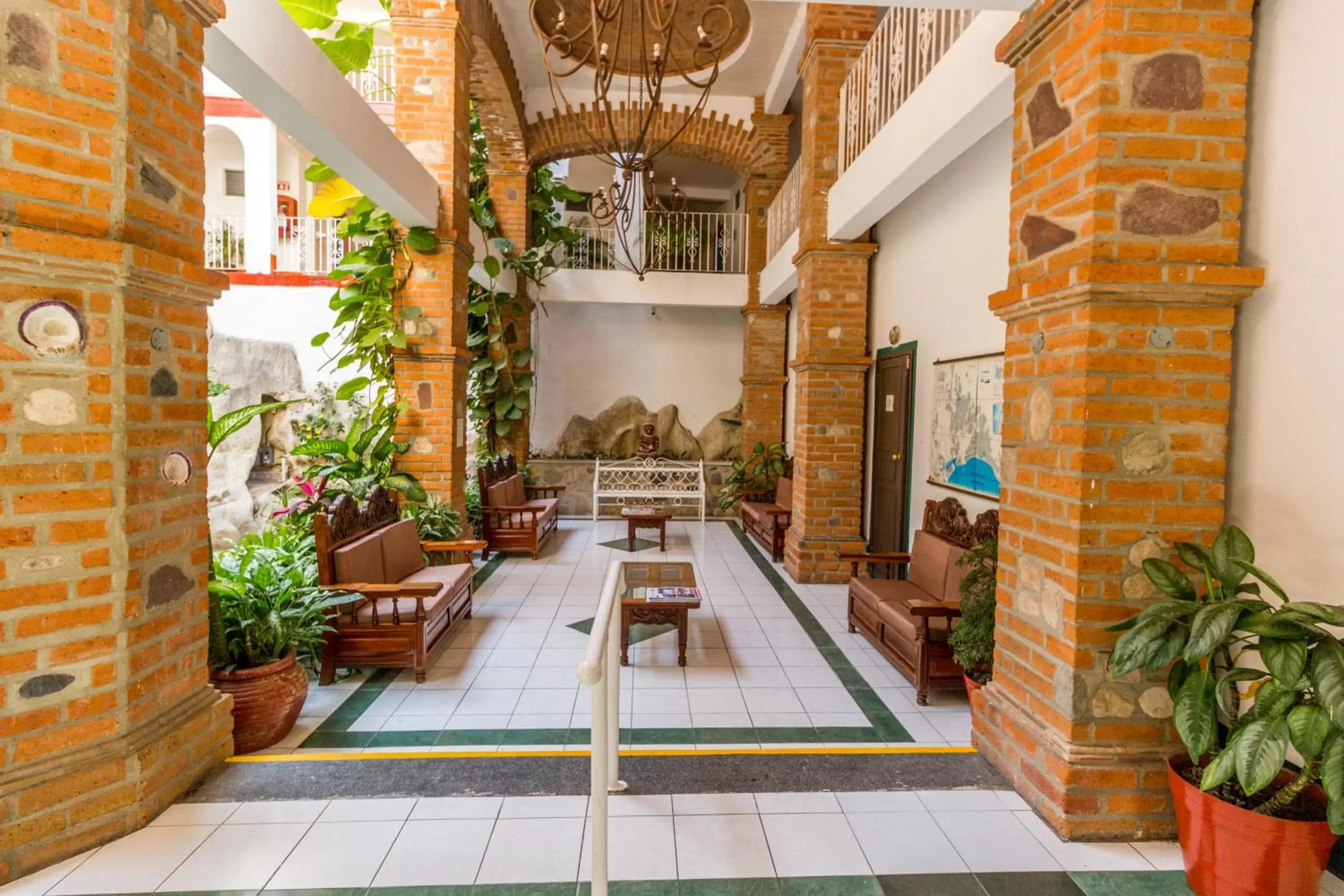 Lobby or reception in Hotel Encino Malecón Centro Puerto Vallarta