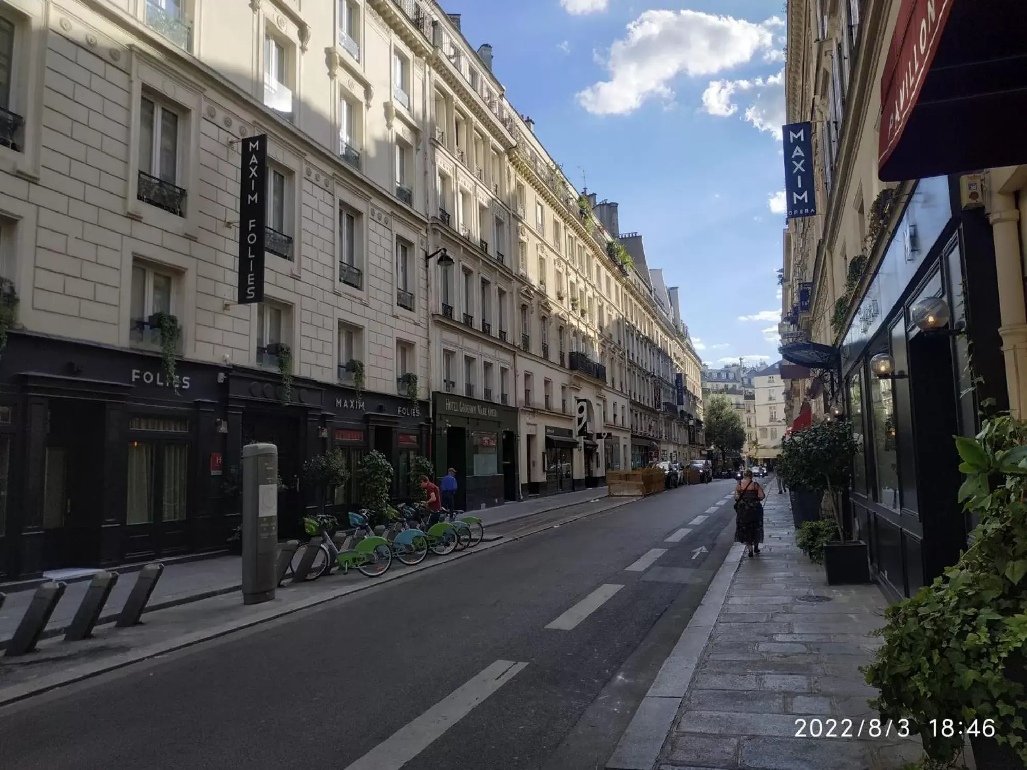 Street view, Neighborhood in Hotel Geoffroy Marie Opéra