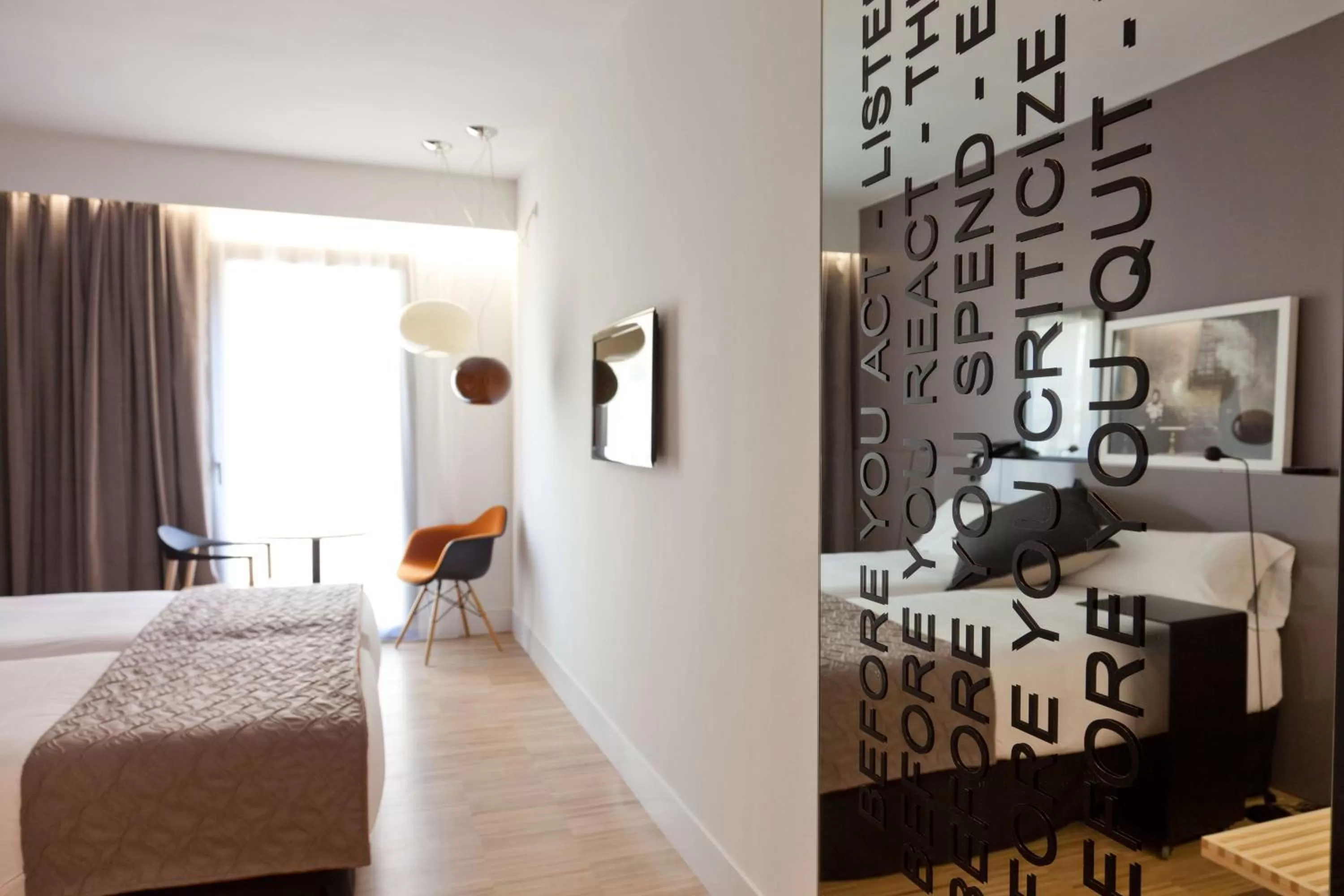 Bed in Alexandra Barcelona Hotel, Curio Collection by Hilton