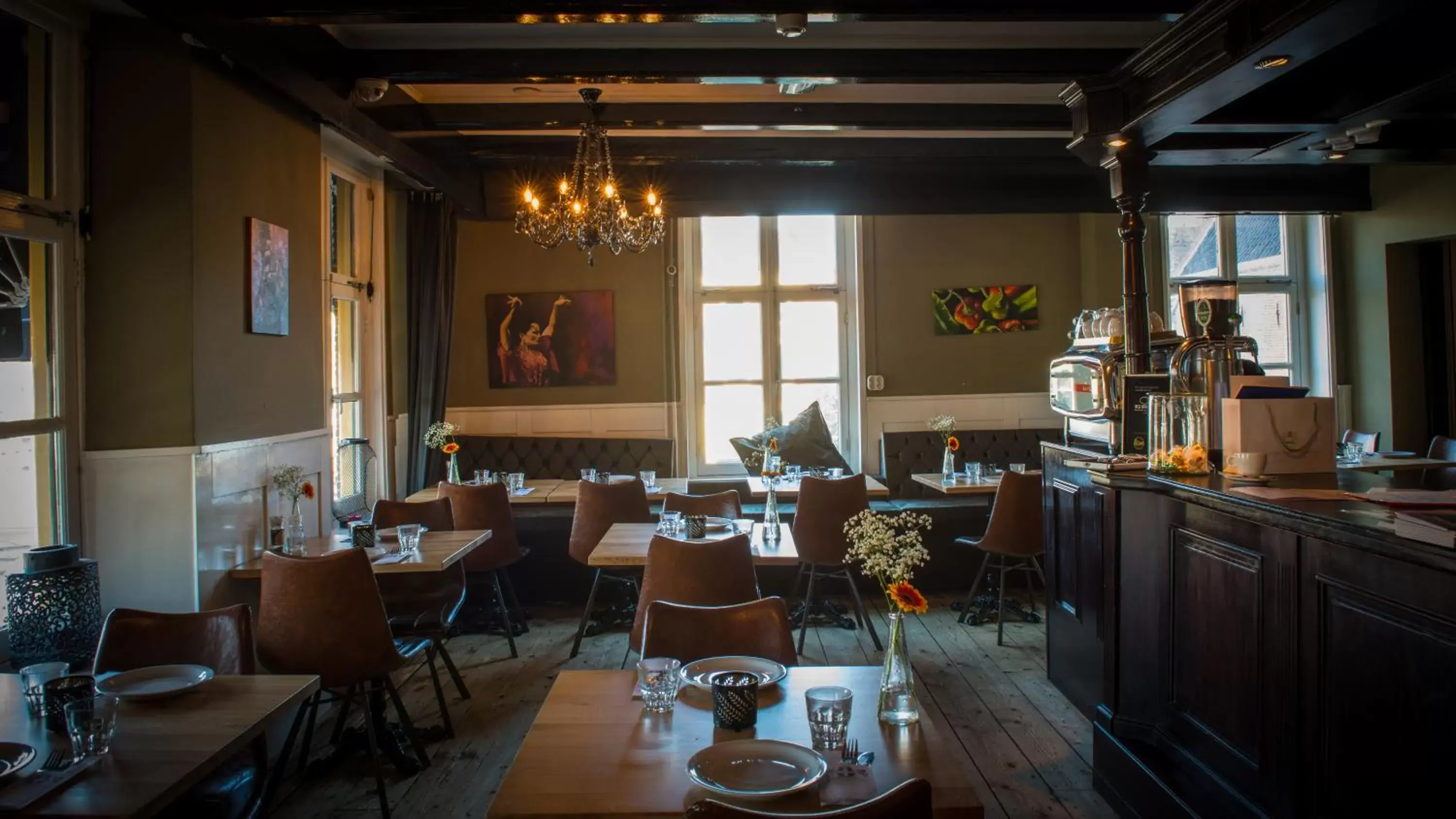 Restaurant/places to eat in Hanze Hotel Zwolle