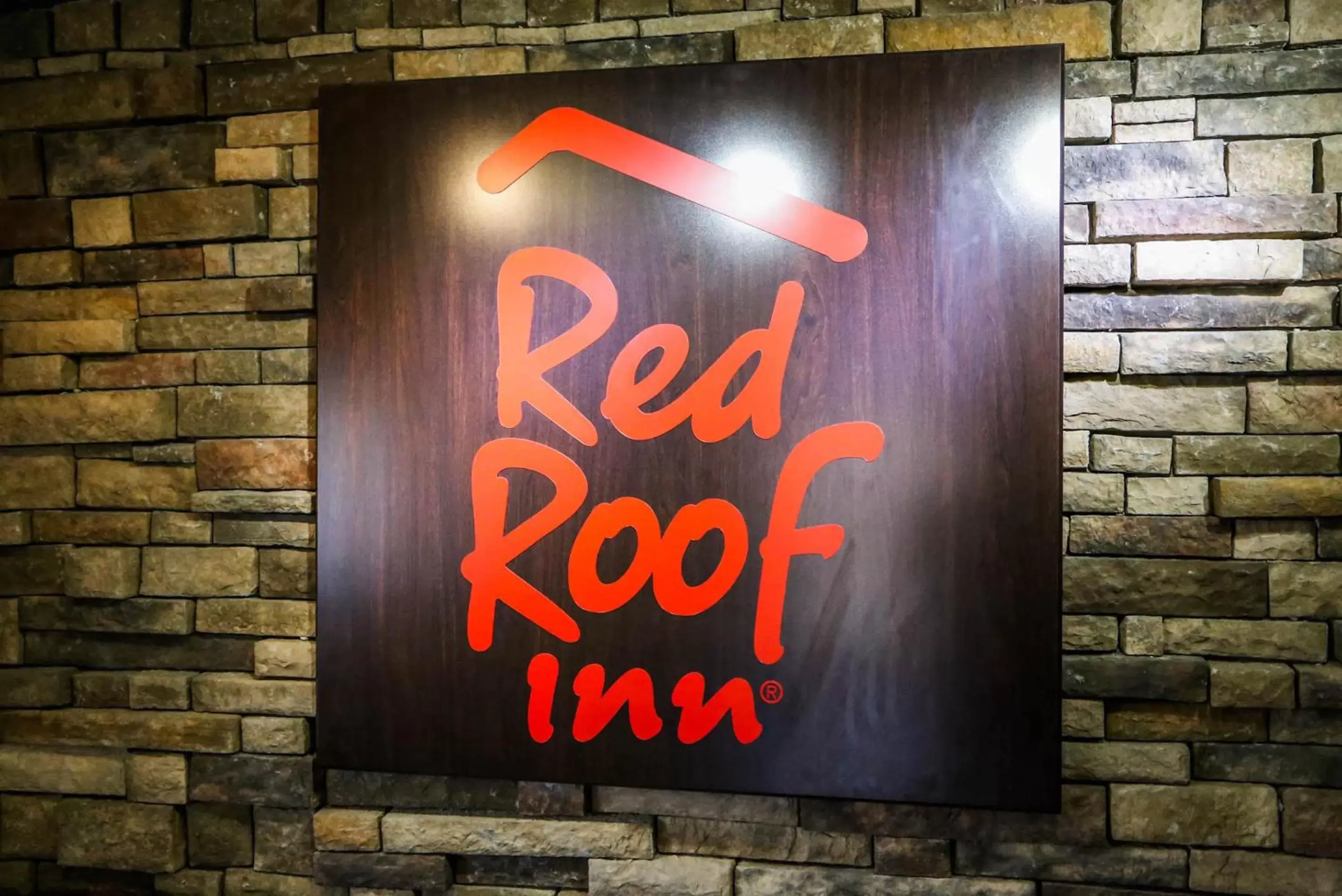 Lobby or reception, Property Logo/Sign in Red Roof Inn Greenville