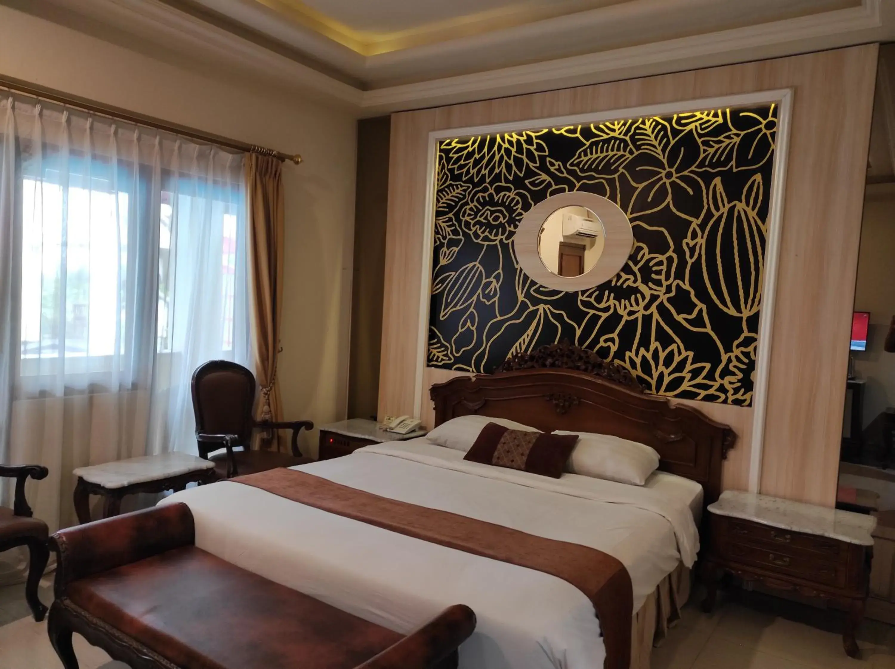 Bedroom in Hotel Indah Palace Yogyakarta