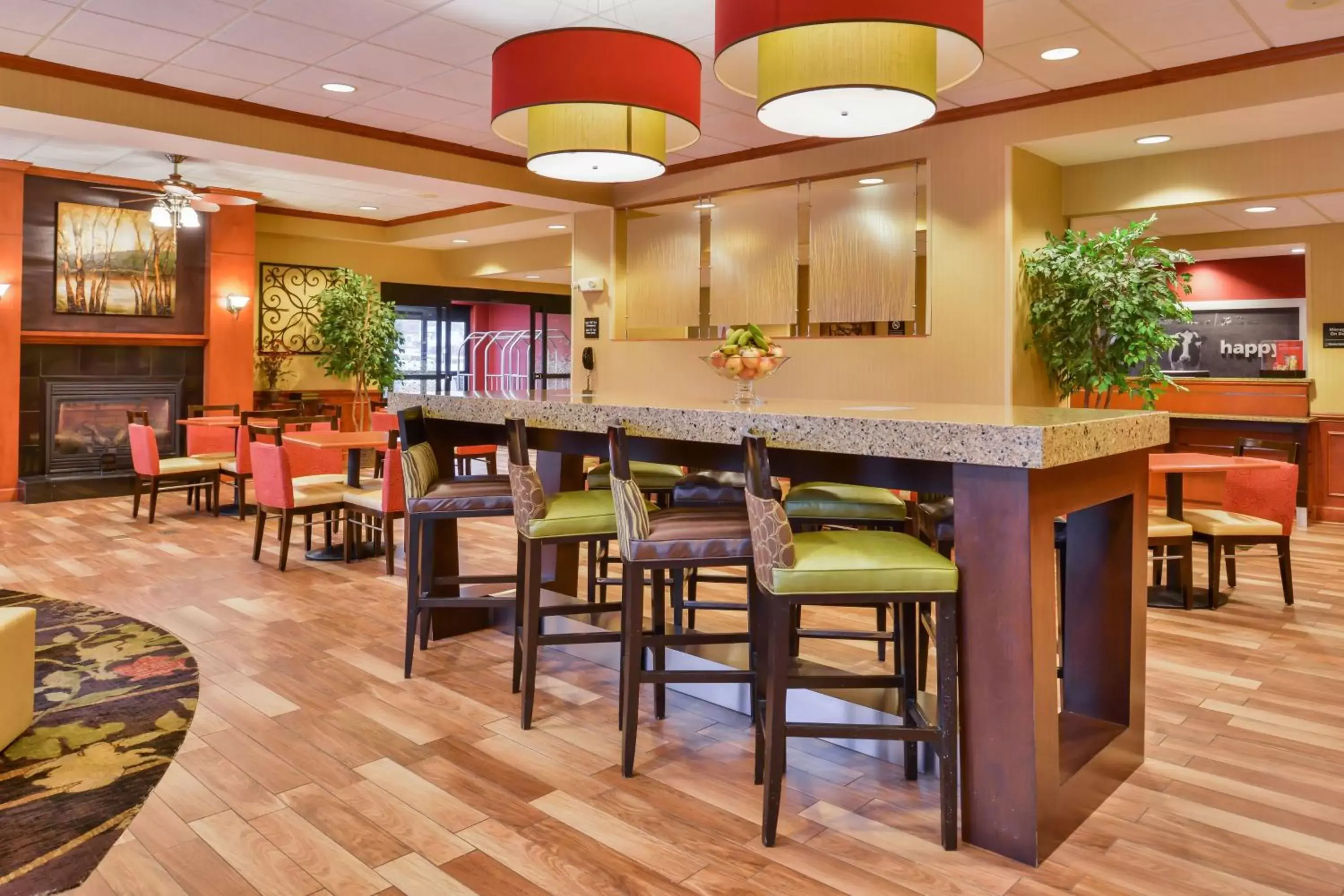 Lobby or reception, Restaurant/Places to Eat in Hampton Inn Emporia