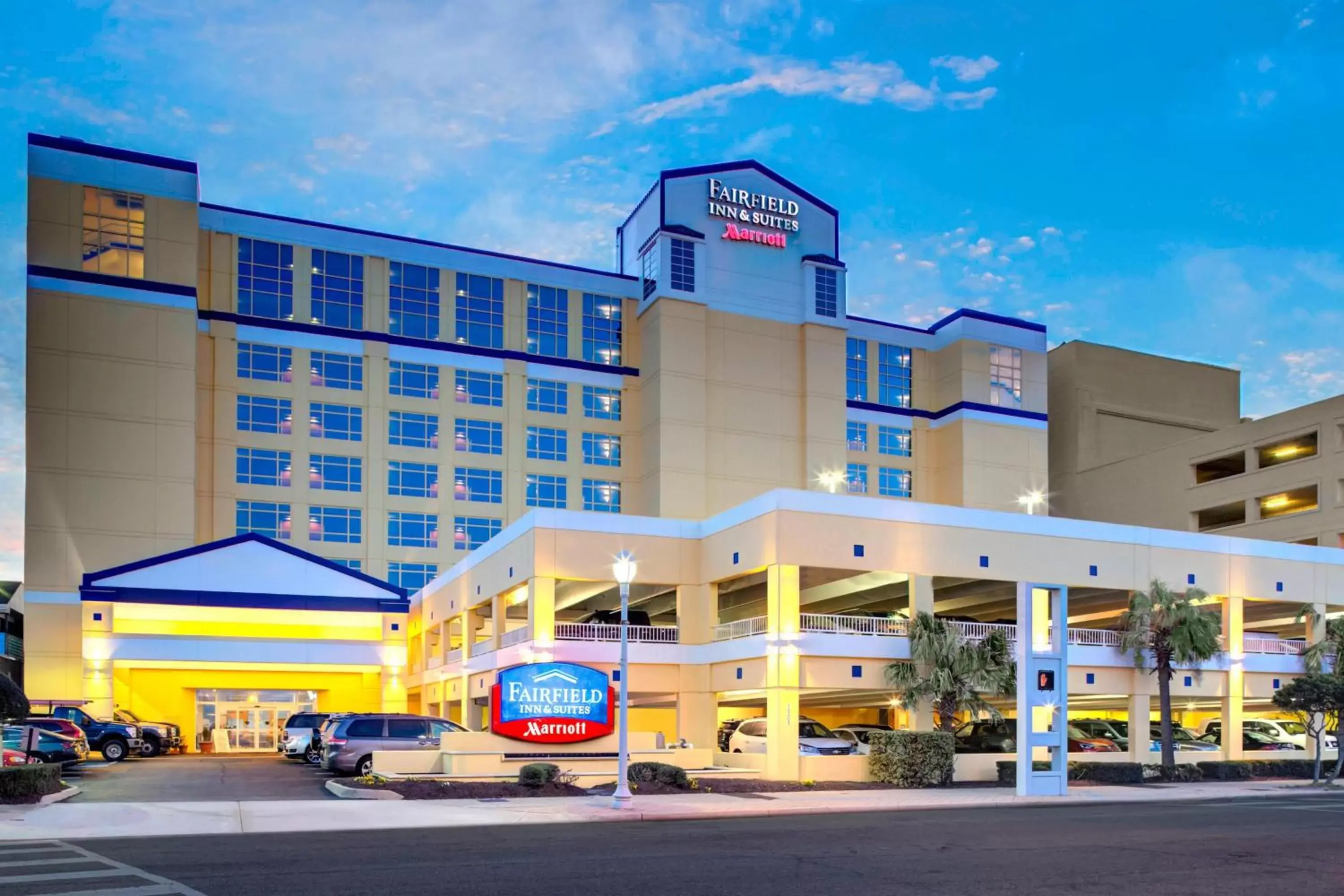 Property Building in Fairfield Inn & Suites by Marriott Virginia Beach Oceanfront