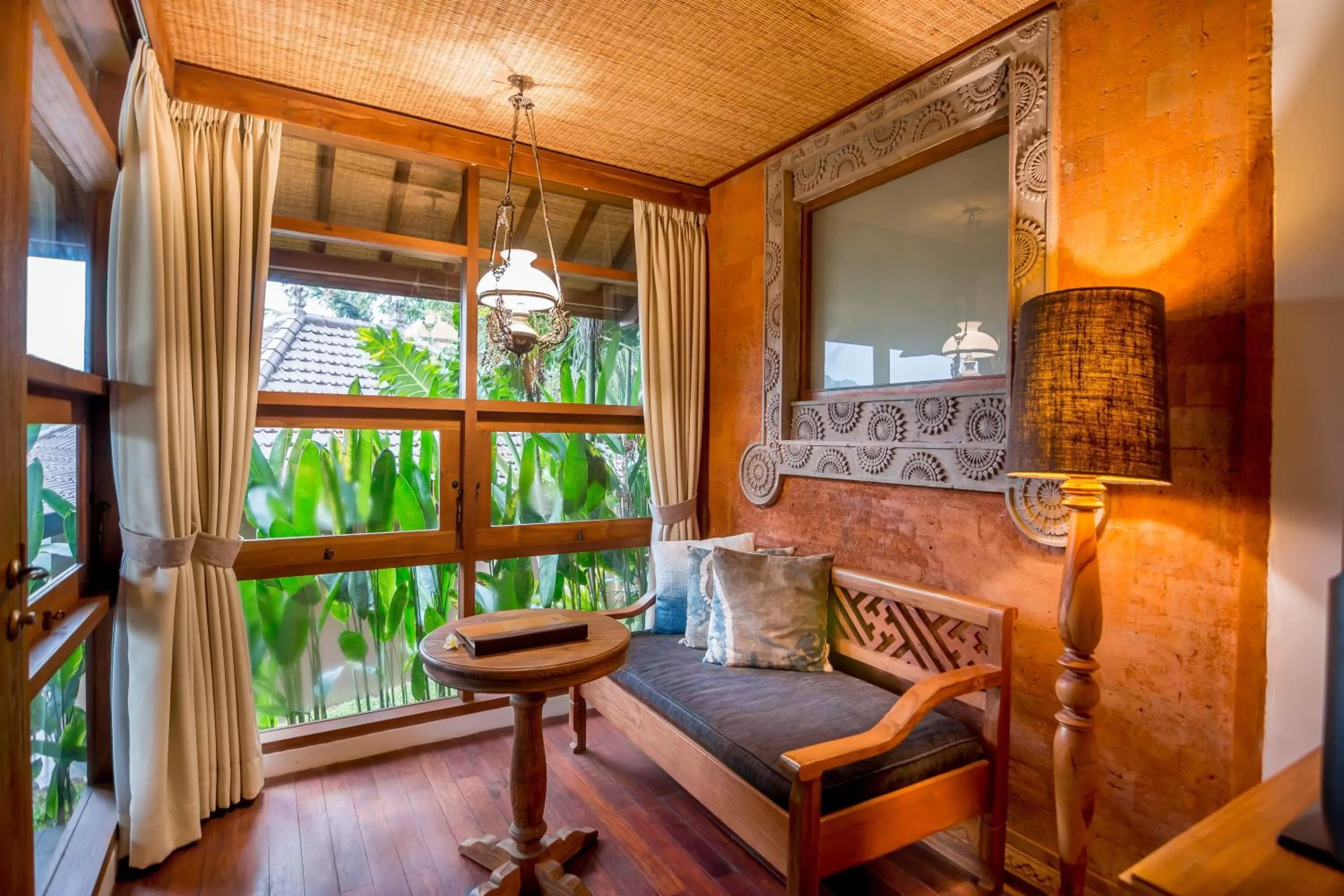 Living room in Ulun Ubud Resort - CHSE Certified