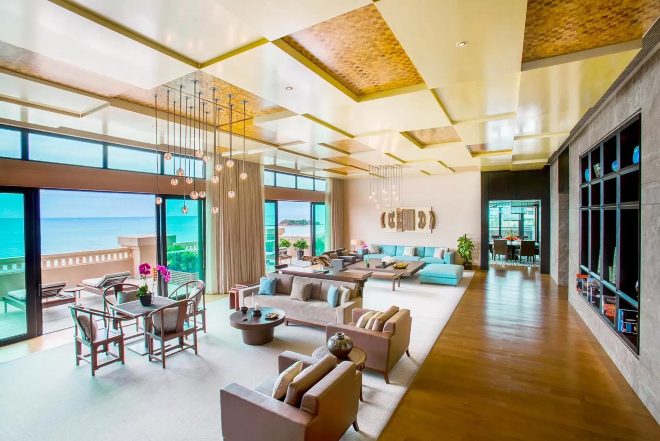 Lobby or reception, Restaurant/Places to Eat in Raffles Hainan Clear Water Bay