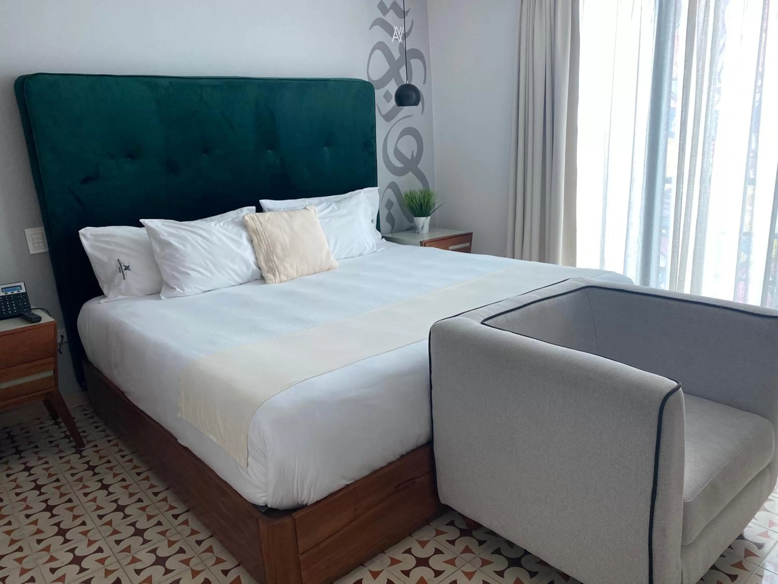 Bed in Auténtico Vertical Playa del Carmen