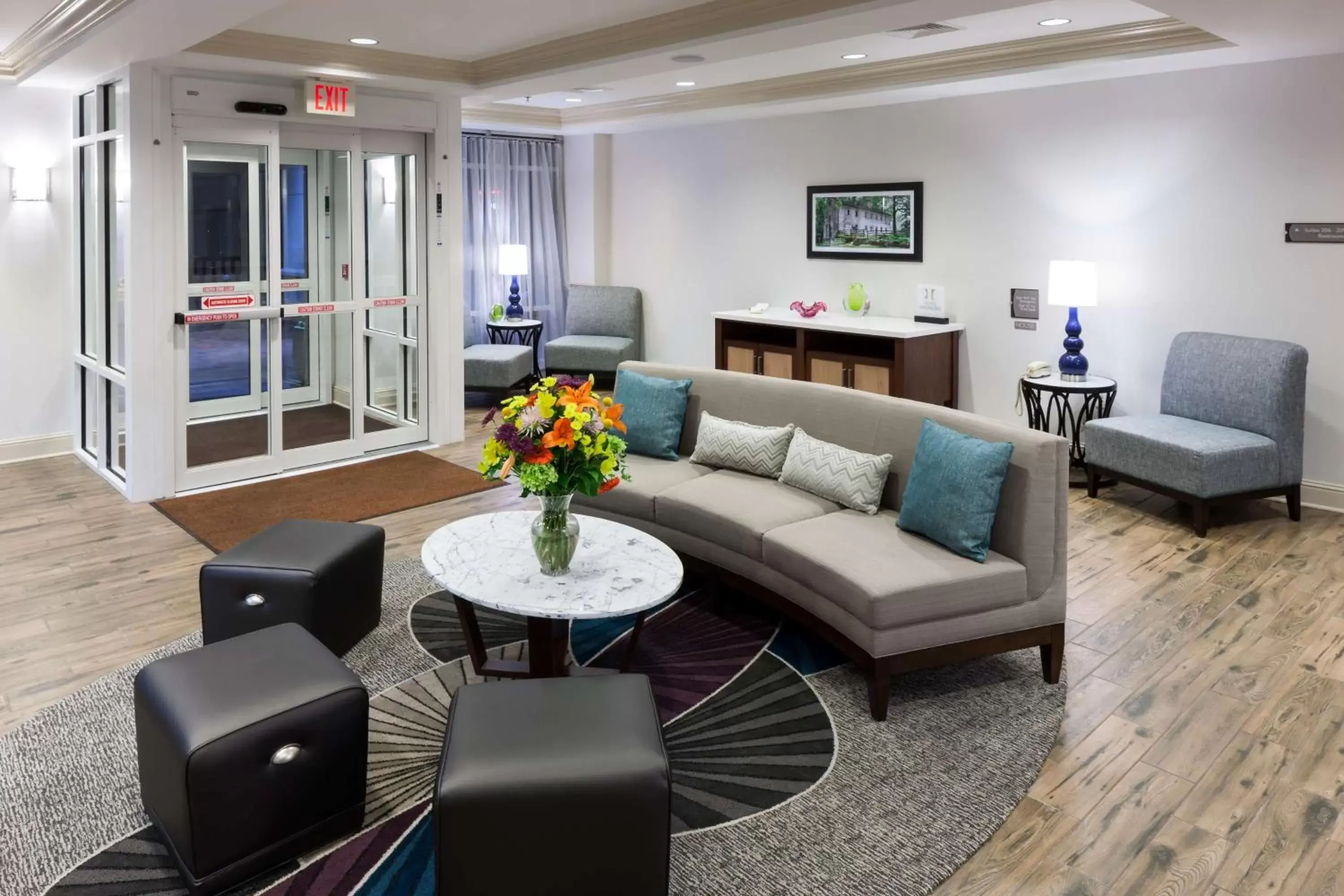 Lobby or reception, Seating Area in Homewood Suites by Hilton Mahwah