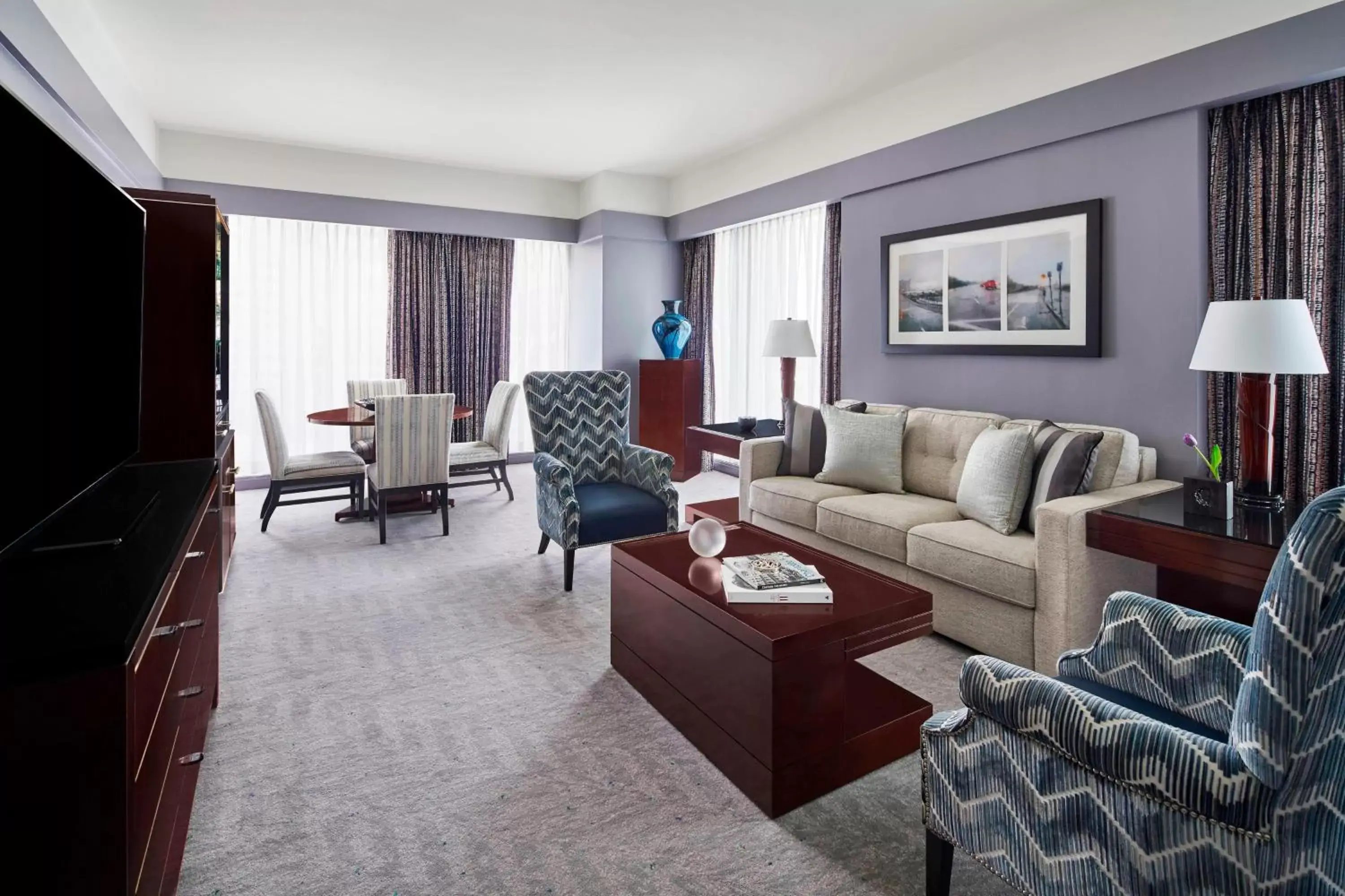 Living room, Seating Area in The Ritz-Carlton, Charlotte