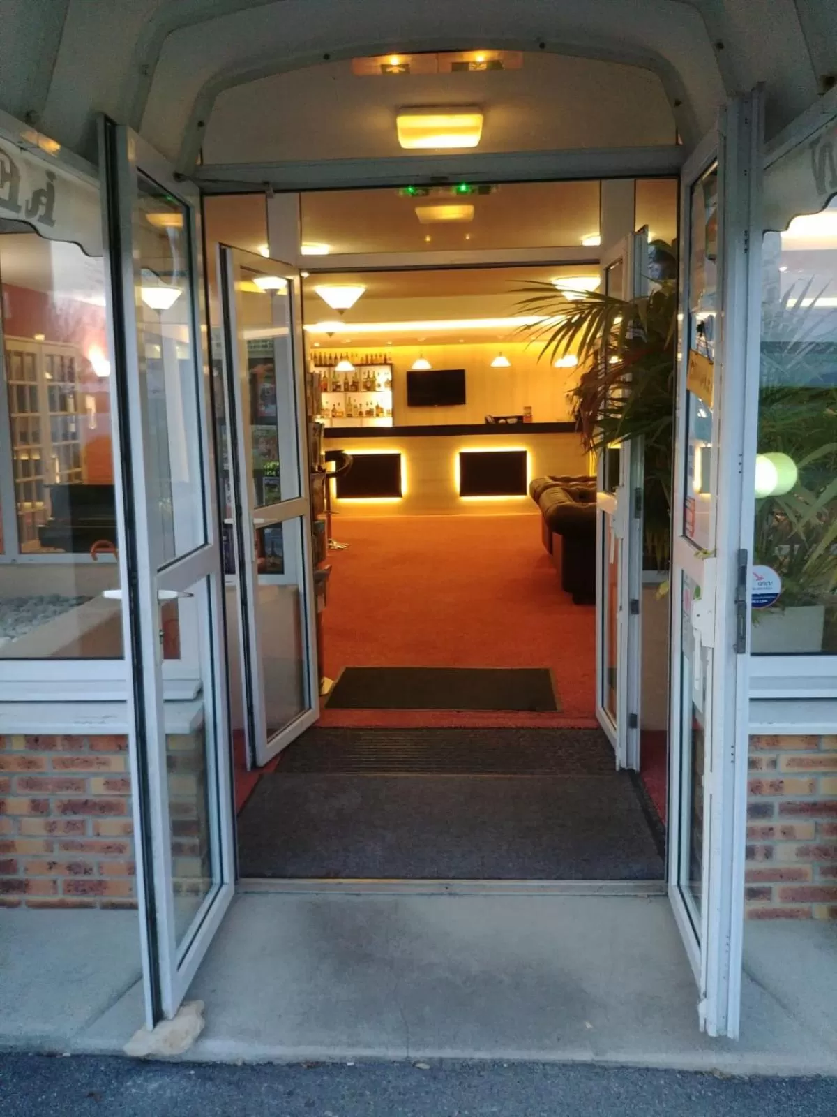 Facade/entrance in Logis Hotel Altina