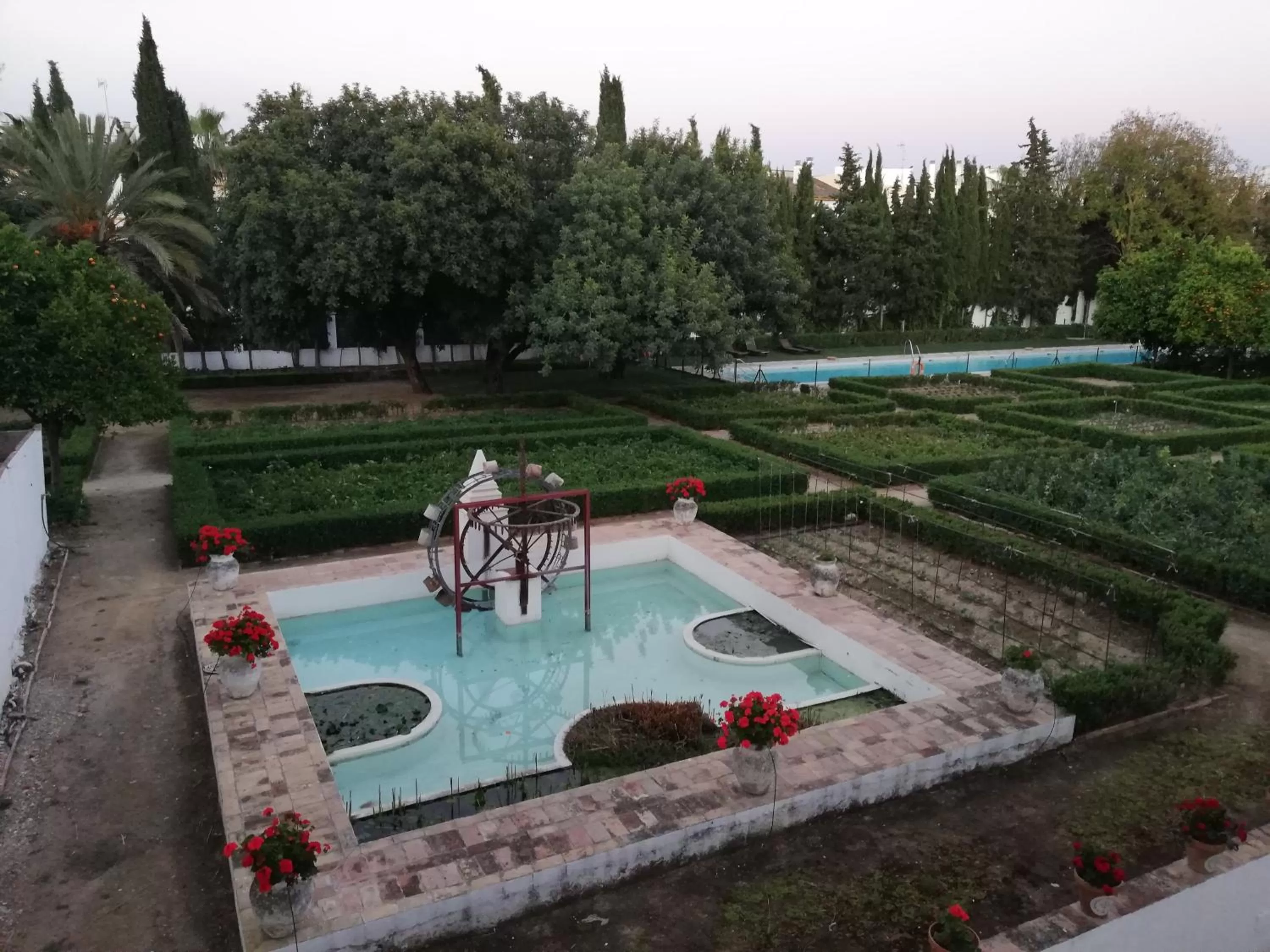 Garden in Monasterio de San Francisco