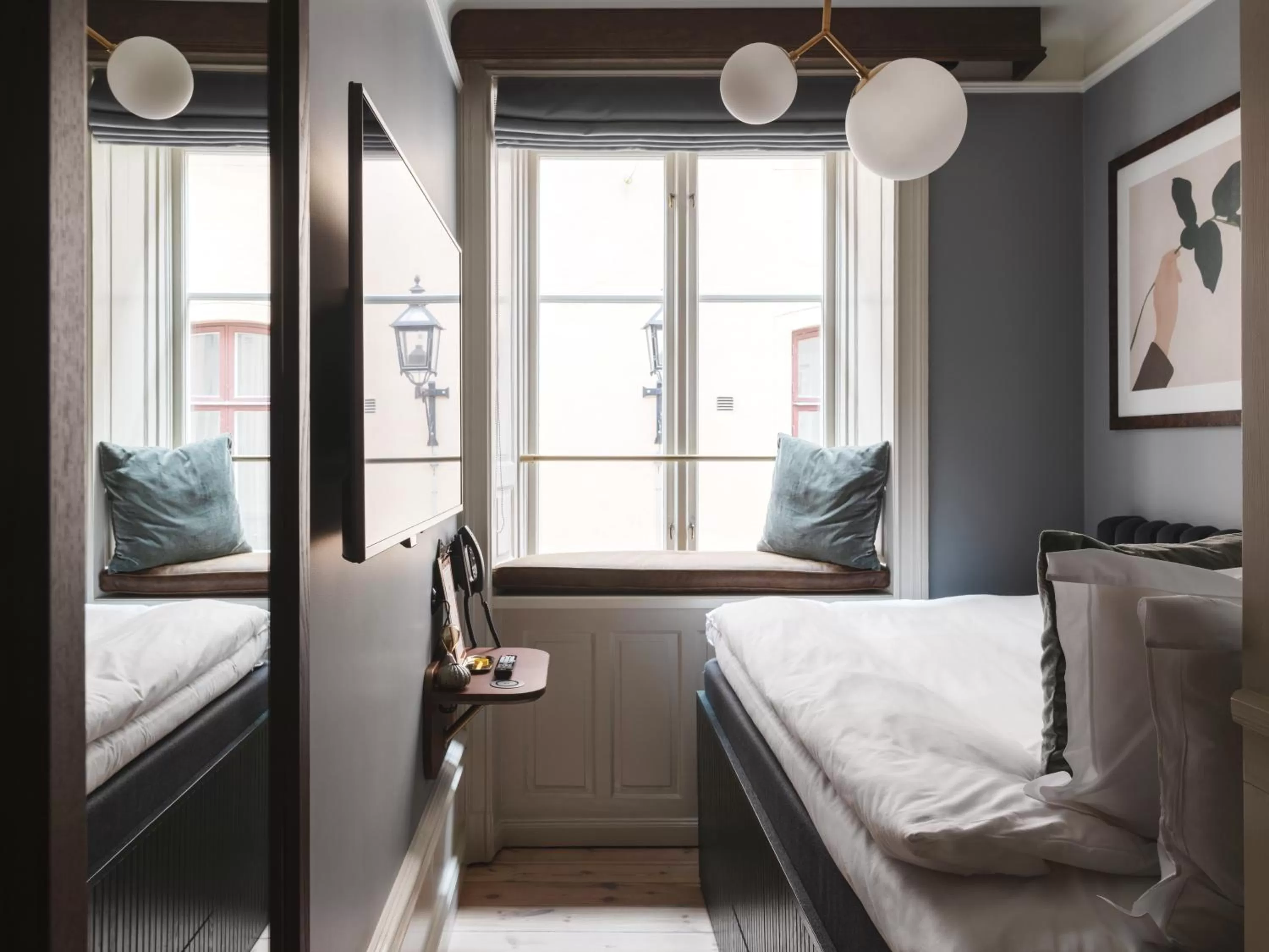 Bed in Hotel Frantz, WorldHotels Crafted