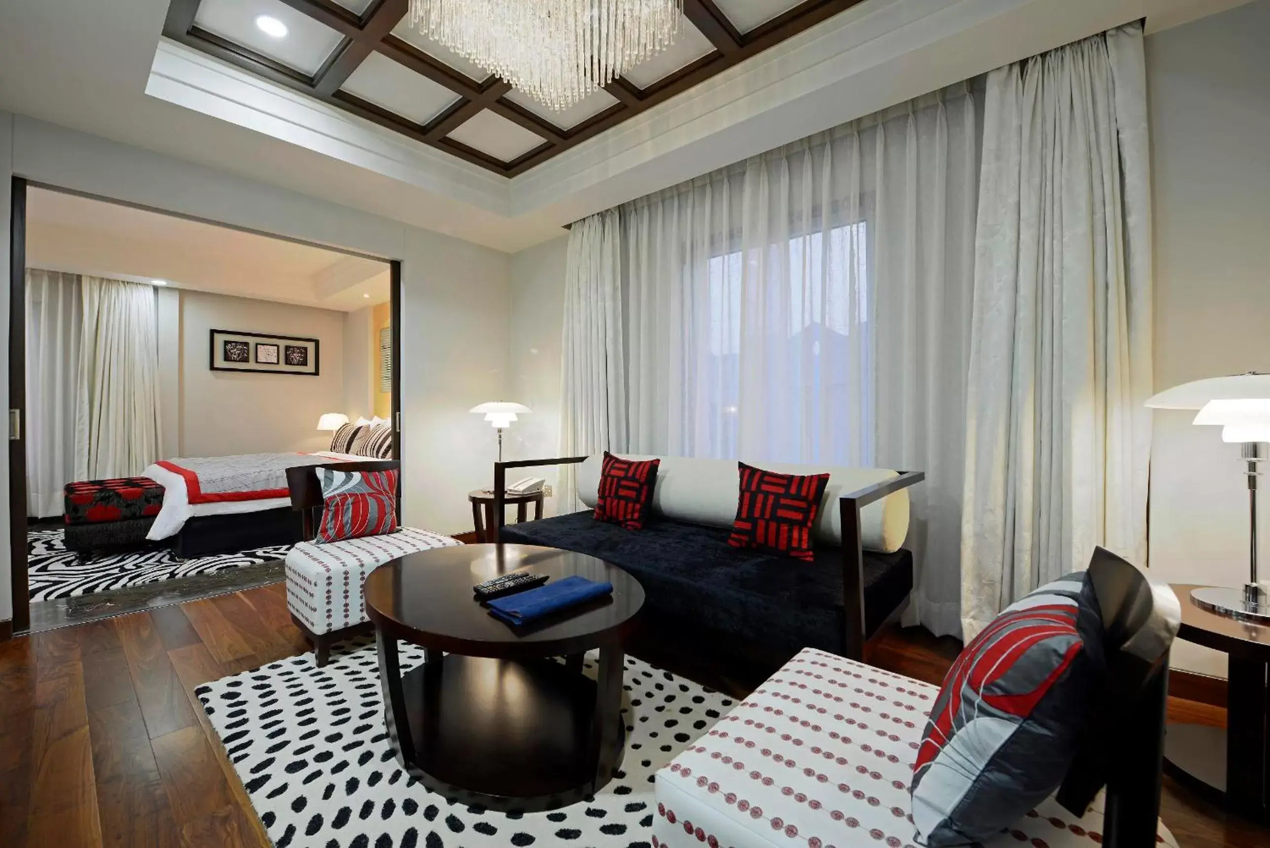 Living room, Seating Area in Radisson Blu Hotel Ahmedabad