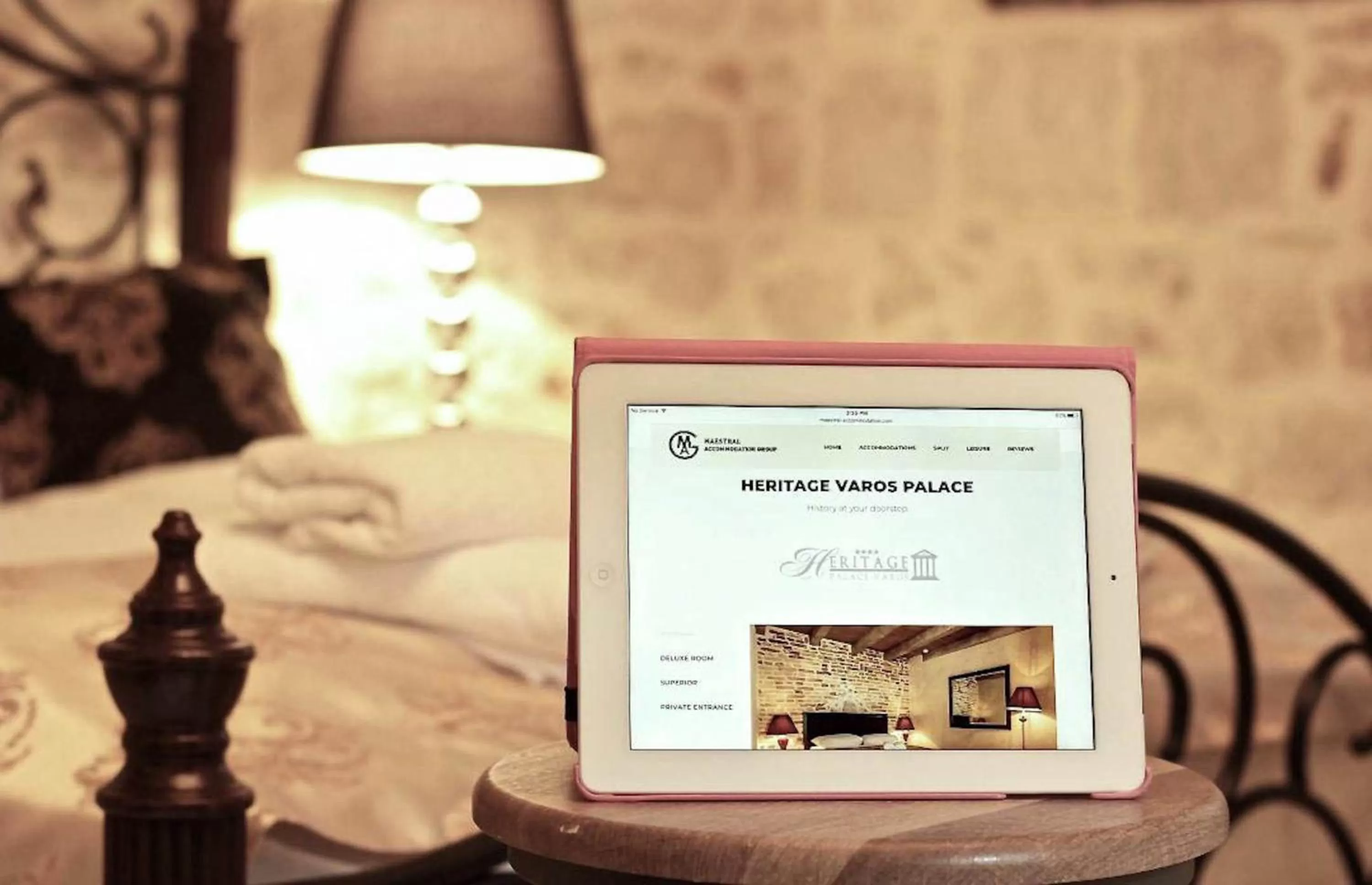 Property logo or sign in Heritage Palace Varos - MAG Quaint & Elegant Boutique Hotels