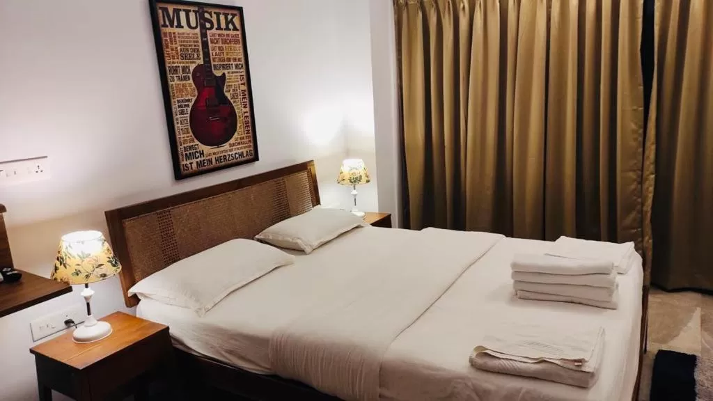 Bed in HALF Hotel, Calangute