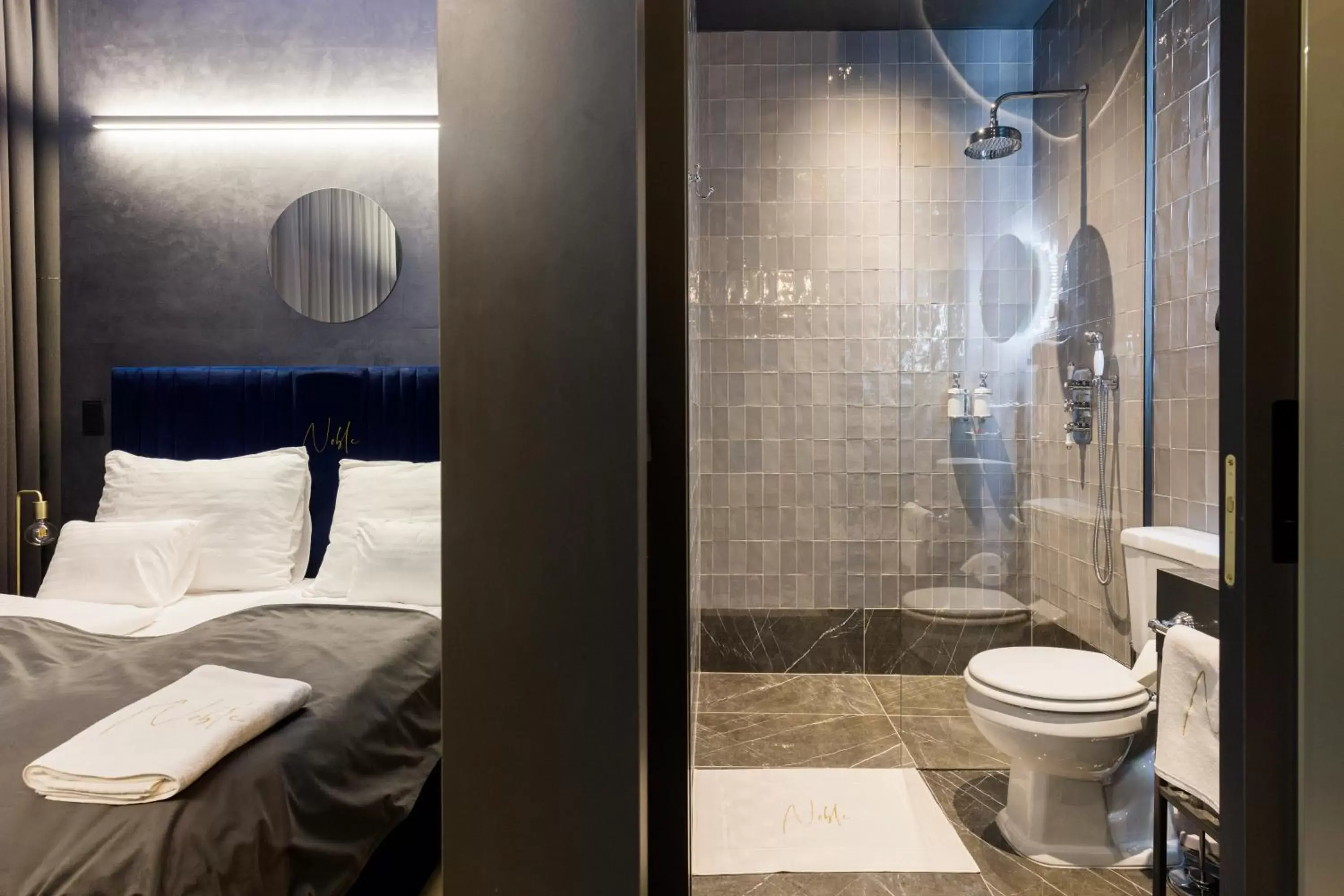 Shower, Bathroom in Noble Boutique Hotel - Adults Only