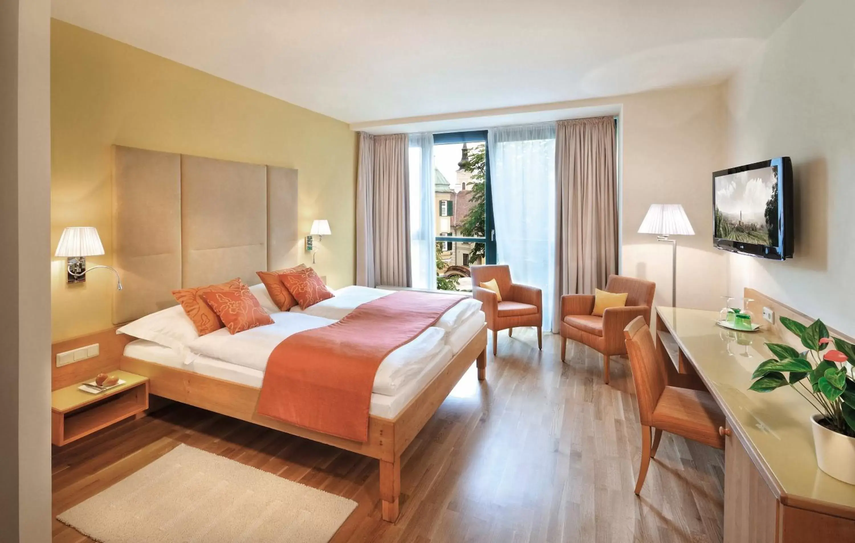 Standard Double Room in La Pura Women's Health Resort Kamptal Standard Double Room in La Pura Women's Health Resort Kamptal