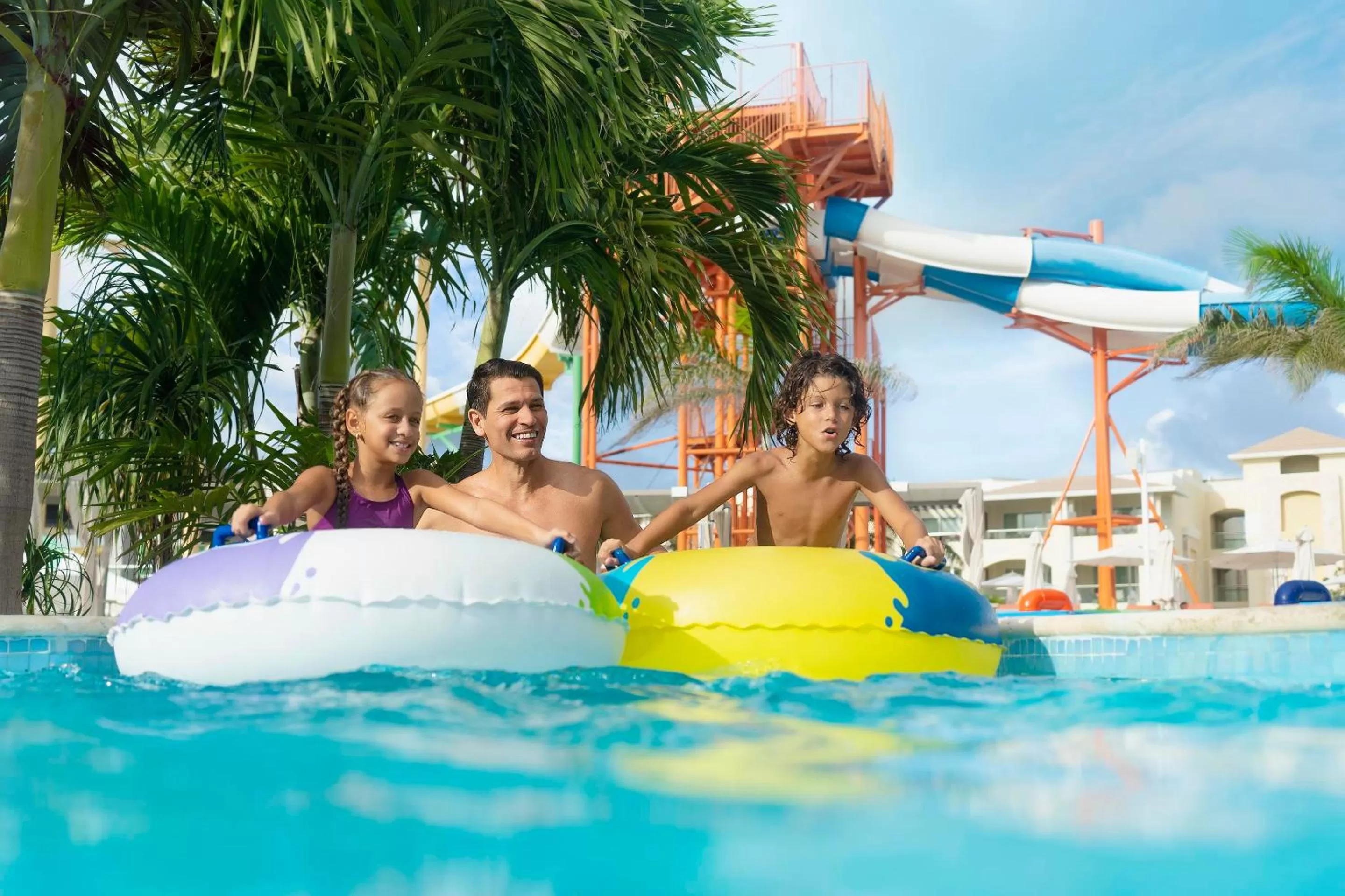 Aqua park in Moon Palace The Grand Cancun All Inclusive