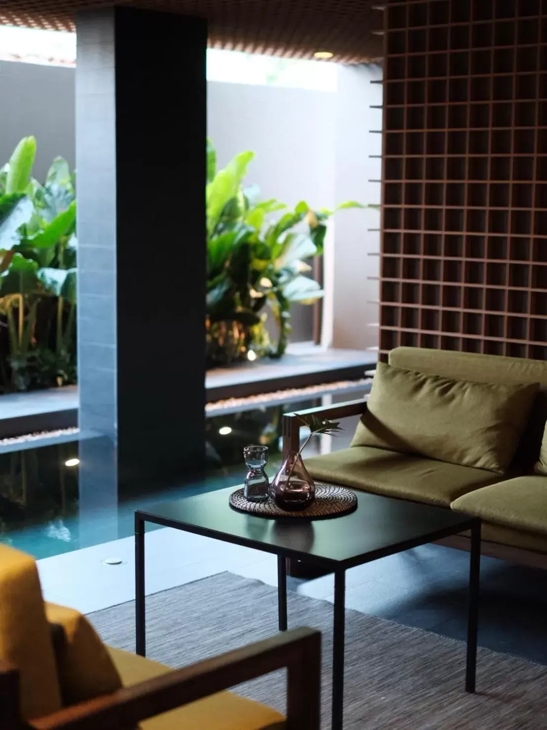 Swimming pool, Seating Area in T2 Residence Sathorn