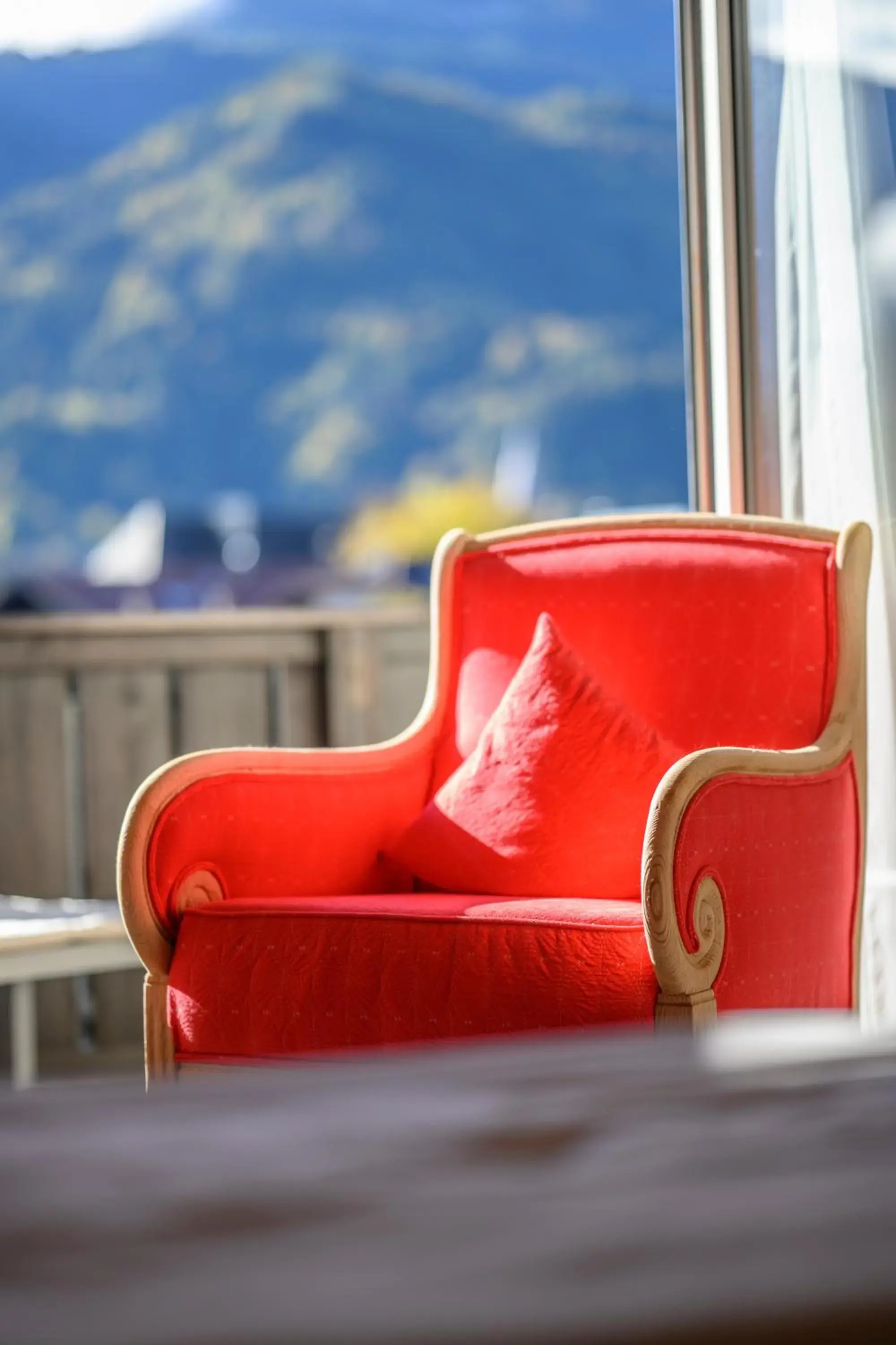 Decorative detail, Seating Area in Biohotel Garmischer Hof