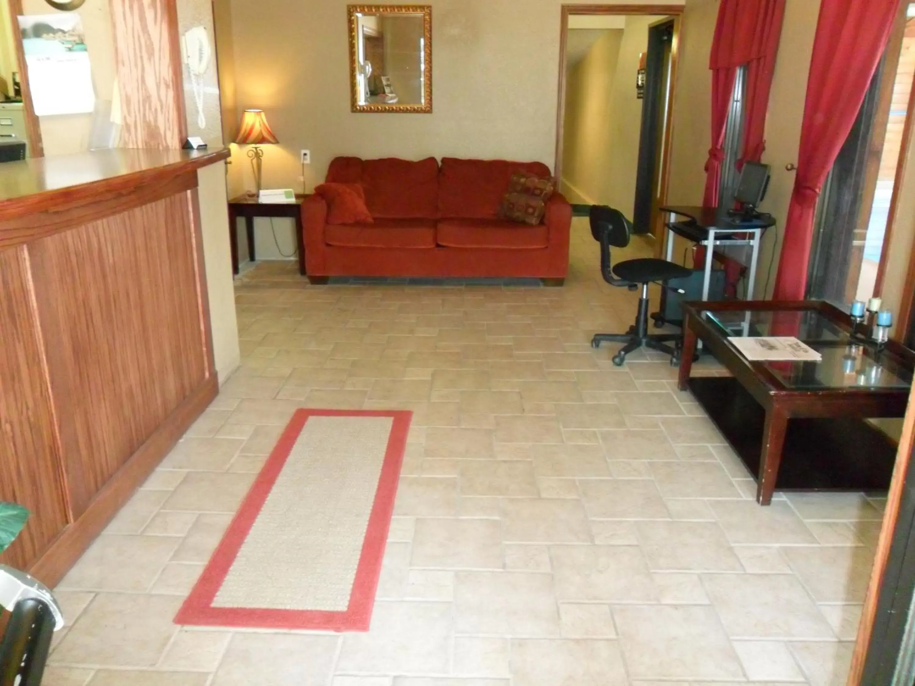 Lobby or reception in Super 8 by Wyndham Chadron NE Lobby or reception in Super 8 by Wyndham Chadron NE