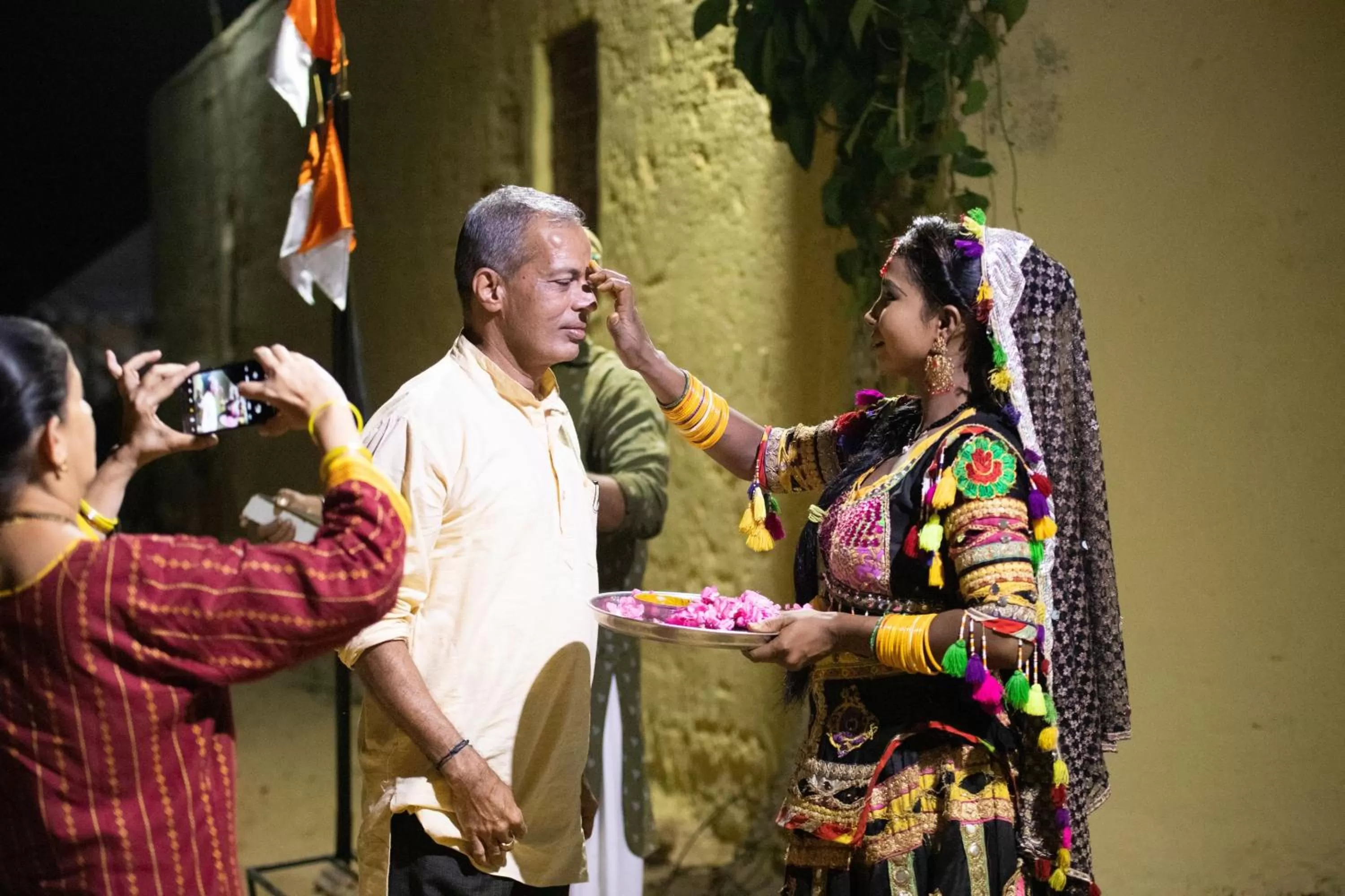 People in Bhati Desert Camp Sam