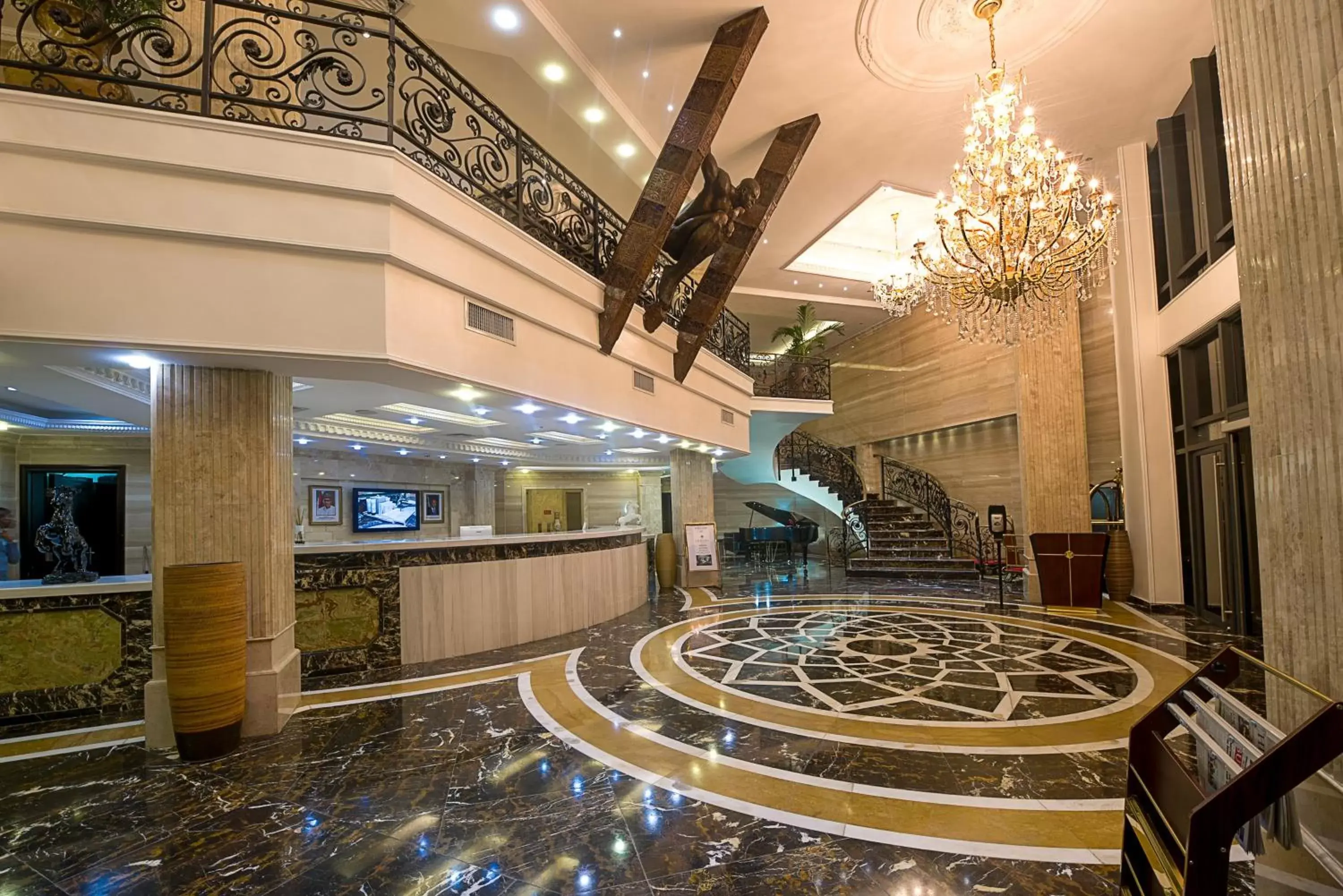Lobby or reception in The Lilygate Lagos Lobby or reception in The Lilygate Lagos