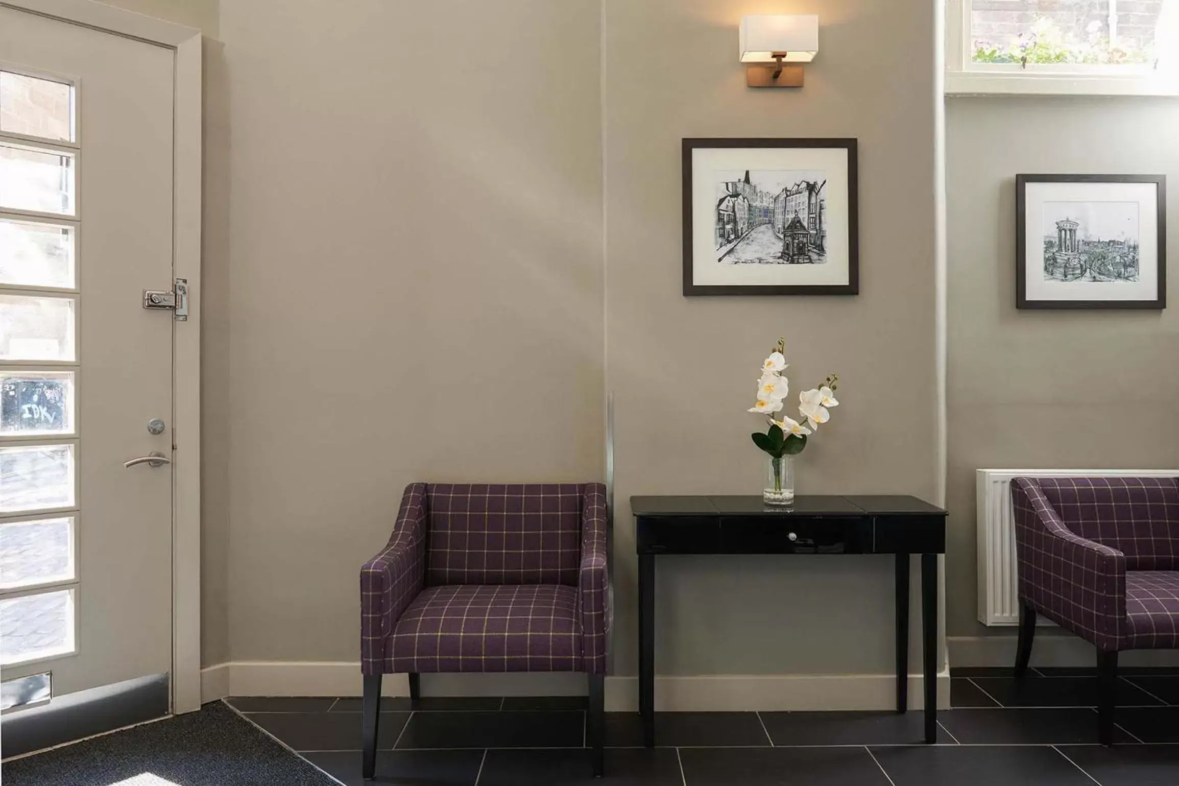Lobby or reception in Braid Apartments by Mansley Lobby or reception in Braid Apartments by Mansley