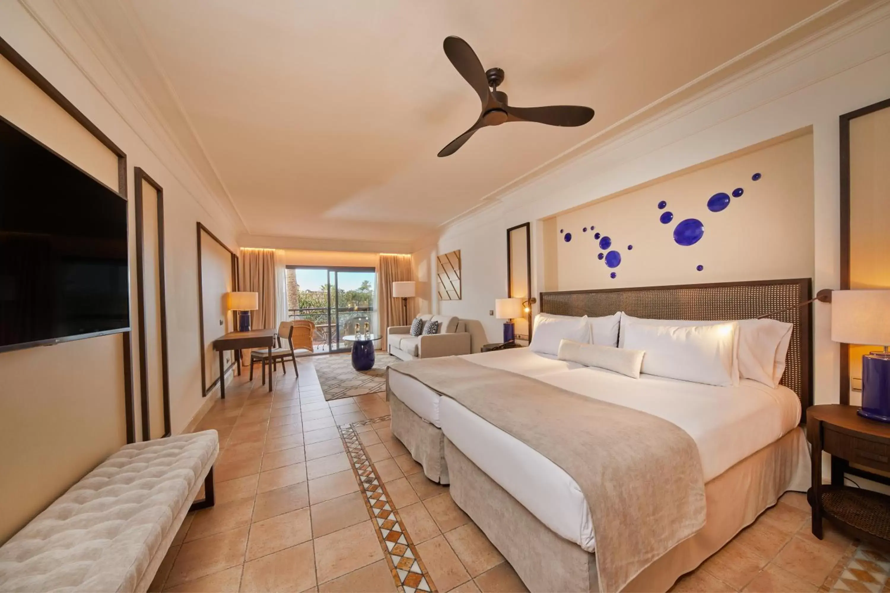 Junior Suite Deluxe Garden View in Secrets Bahía Real Resort & Spa Adults only