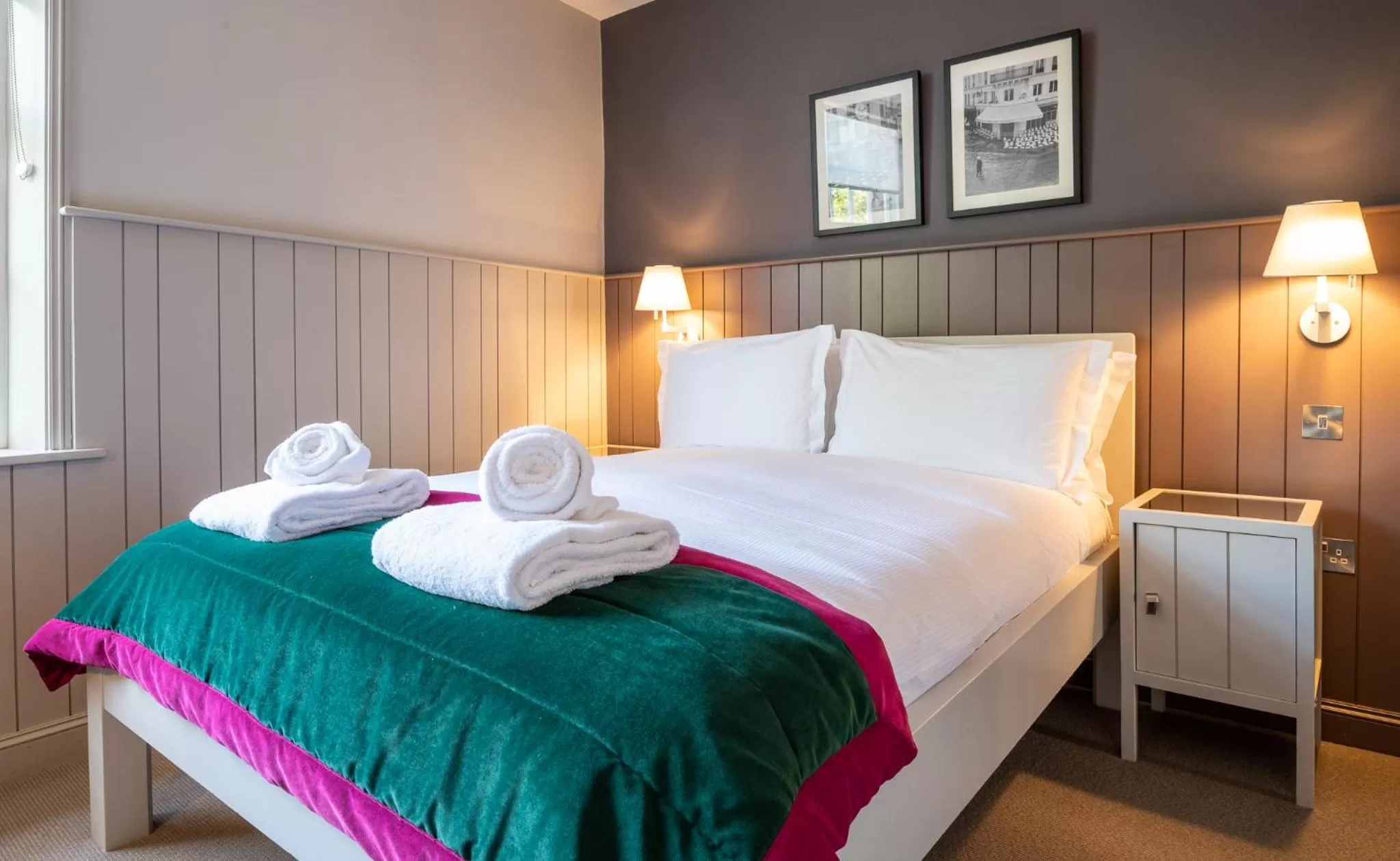 Bed in The Lawrance Luxury Aparthotel - York