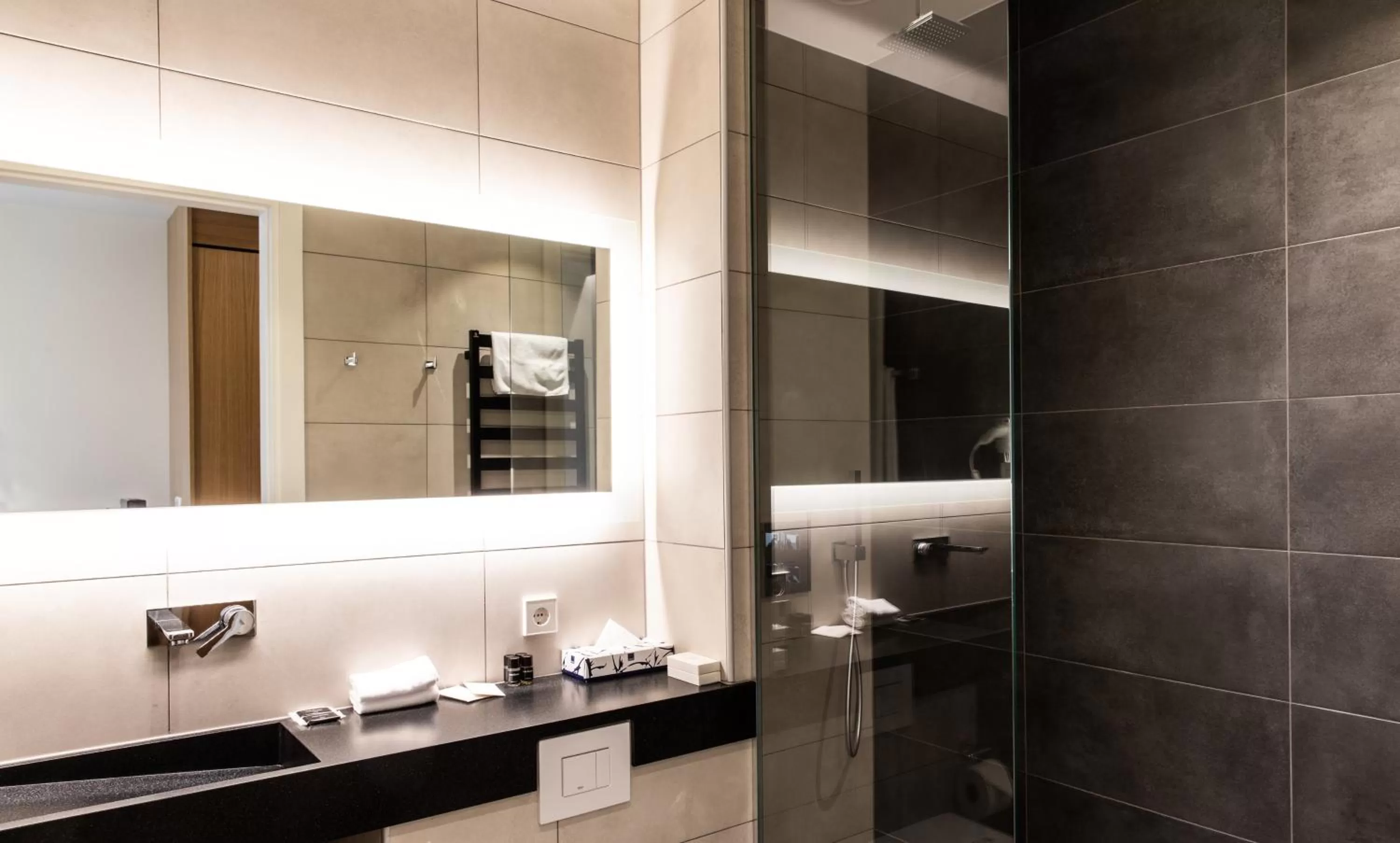 Shower in Hotel South Coast