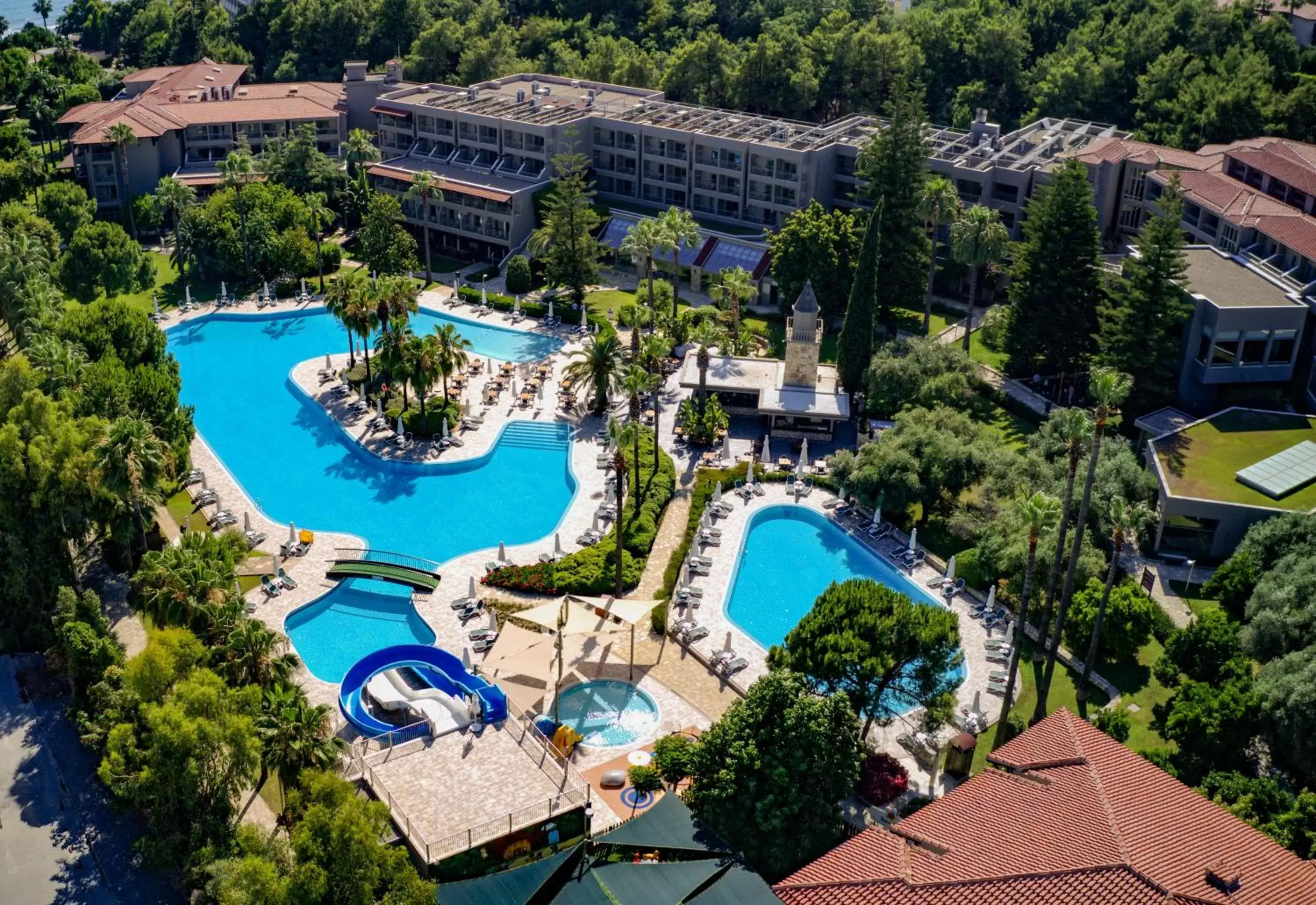 Bird's eye view in Barut Hemera - Ultra All Inclusive Bird's eye view in Barut Hemera - Ultra All Inclusive