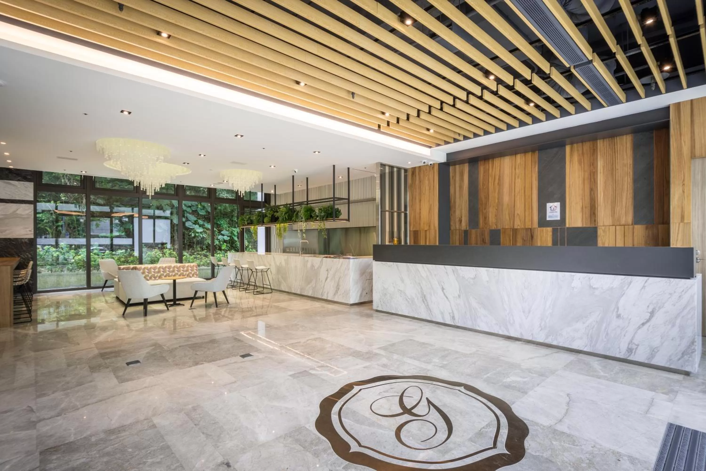 Lobby or reception in Green World NanGang
