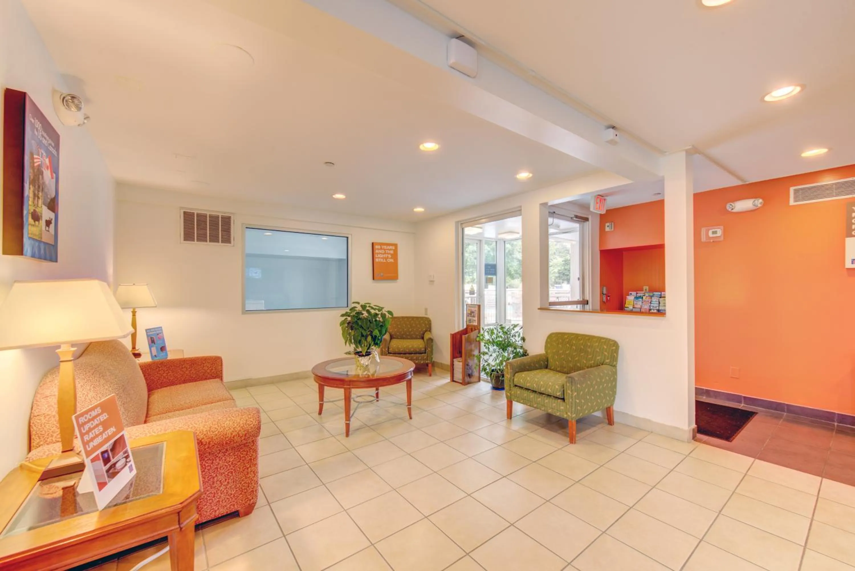Lobby or reception in Motel 6 Virginia Beach