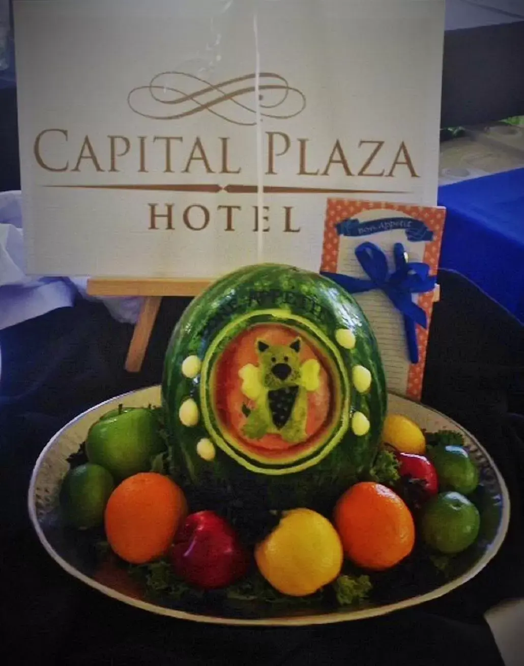 Property logo or sign in Capital Plaza Hotel
