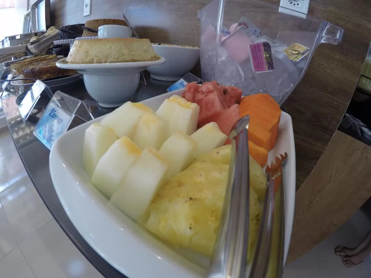 Breakfast in Pousada Kanoas